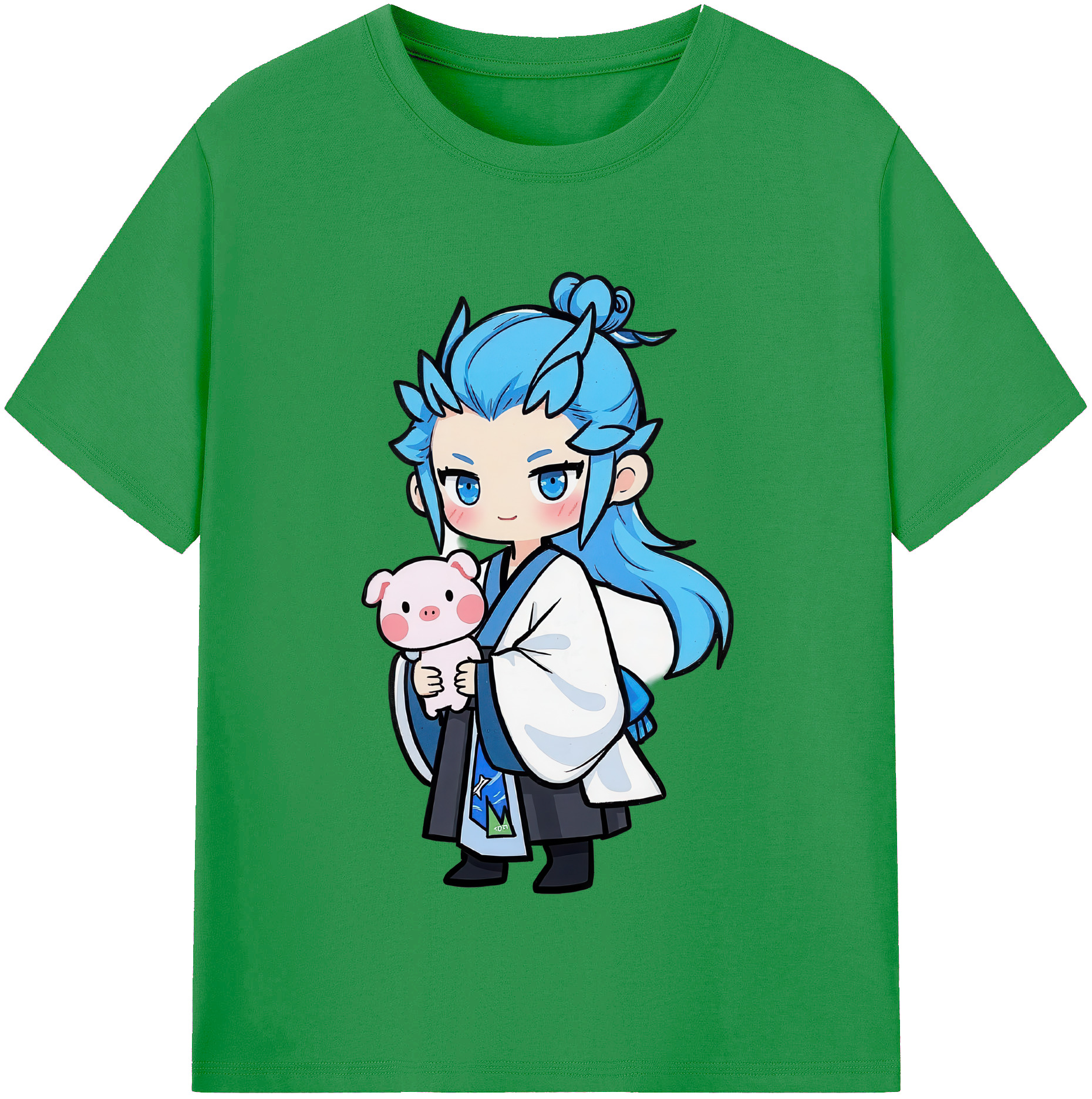 （画像用） Ne Zha 2 ナタ 魔童の大暴れ レディースカジュアルプリントTシャツ（綿100％）