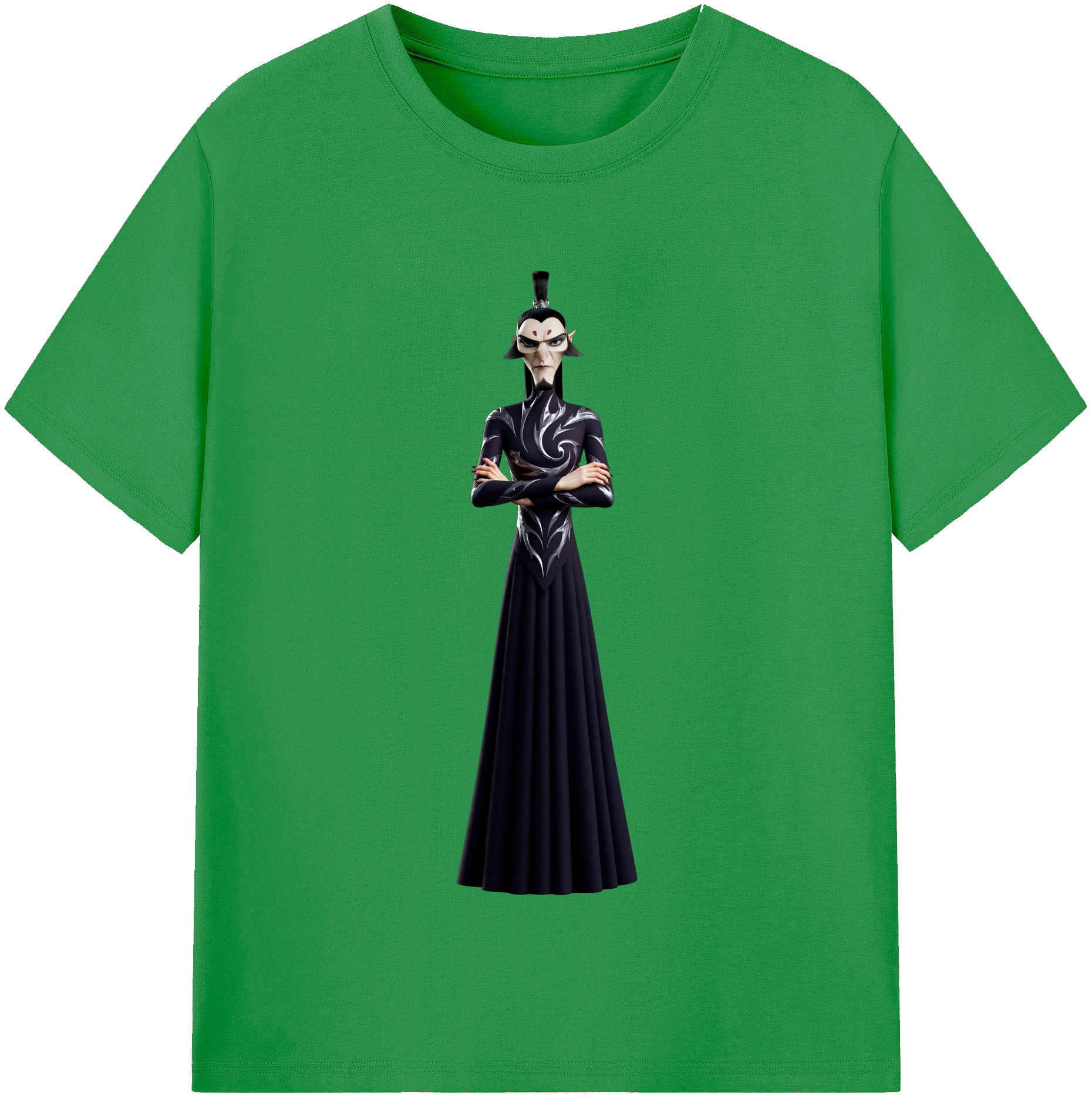 （画像用） Ne Zha 2 ナタ 魔童の大暴れ レディースカジュアルプリントTシャツ（綿100％）