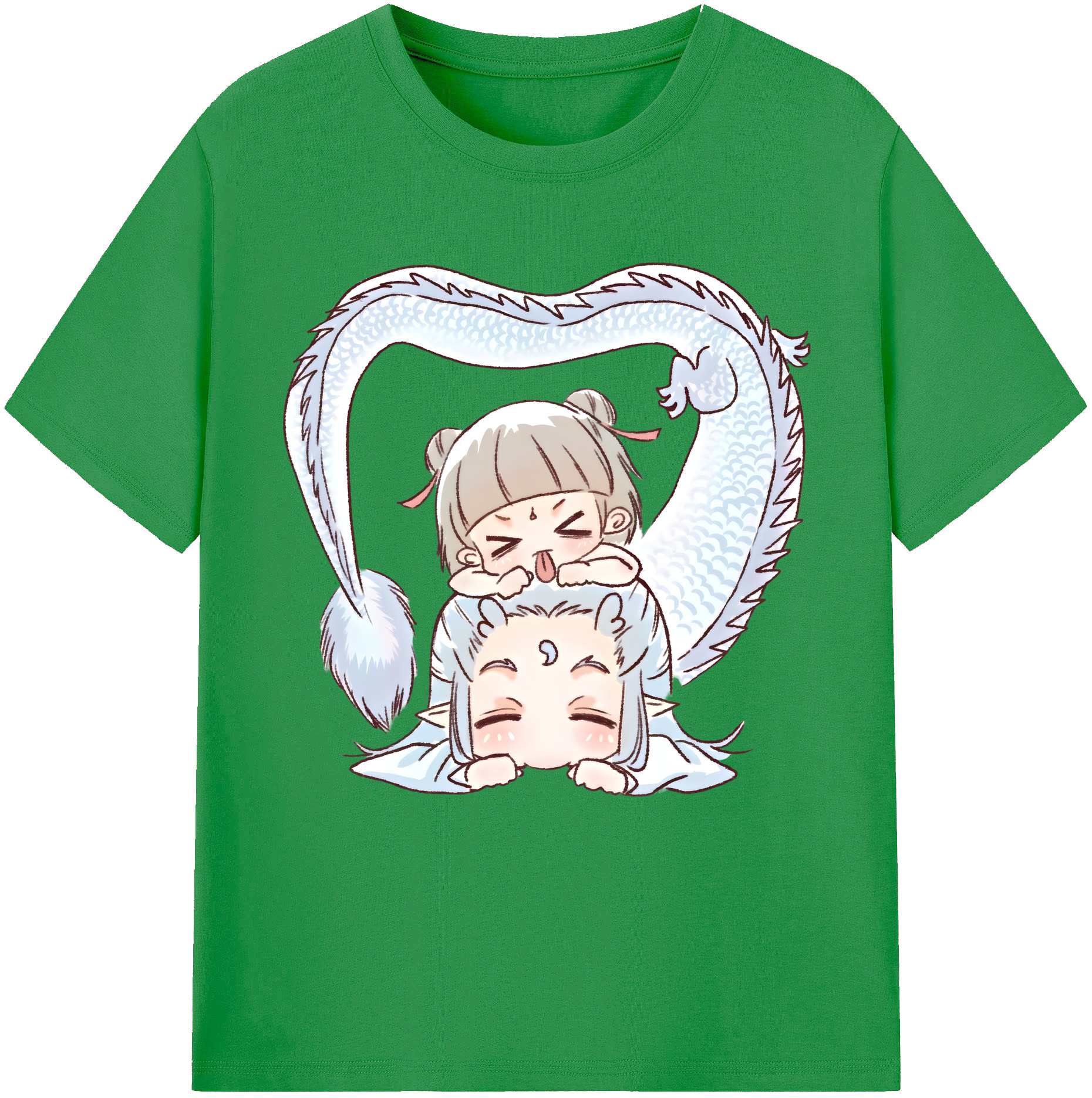 （画像用） Ne Zha 2 ナタ 魔童の大暴れ レディースカジュアルプリントTシャツ（綿100％）