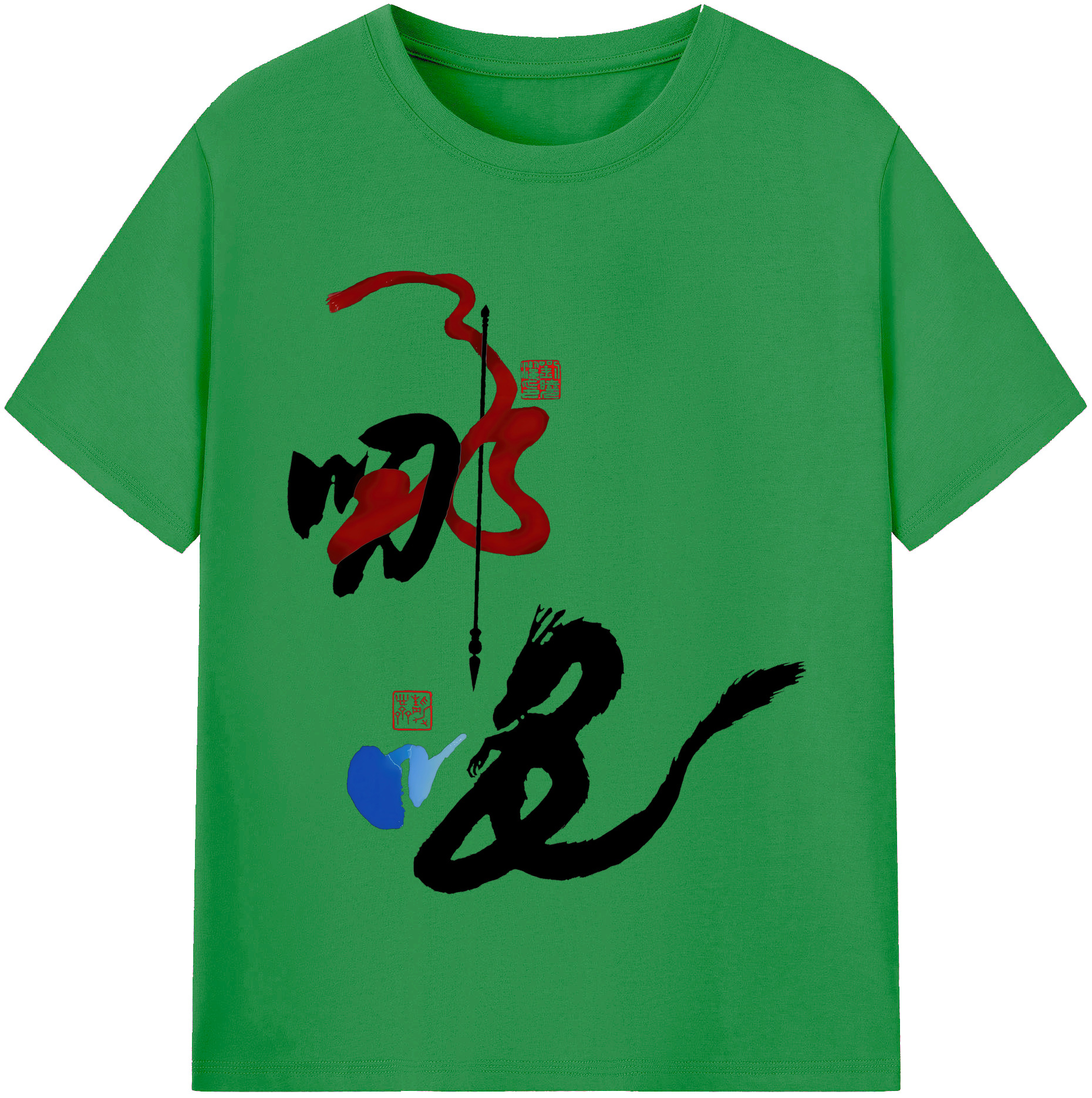 （画像用） Ne Zha 2 ナタ 魔童の大暴れ レディースカジュアルプリントTシャツ（綿100％）