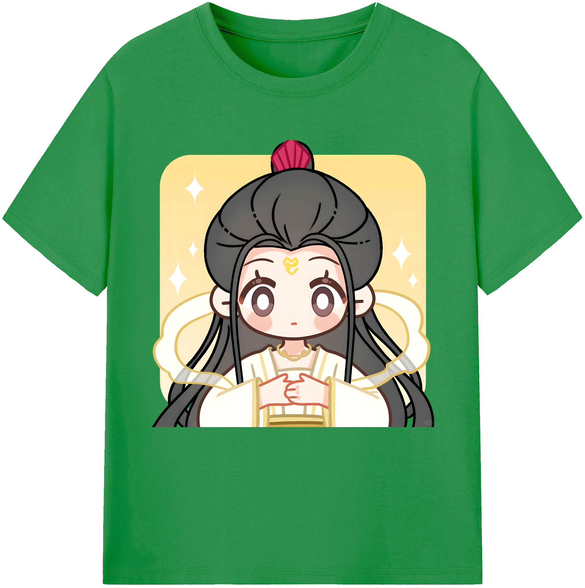 （画像用） Ne Zha 2 ナタ 魔童の大暴れ レディースカジュアルプリントTシャツ（綿100％）