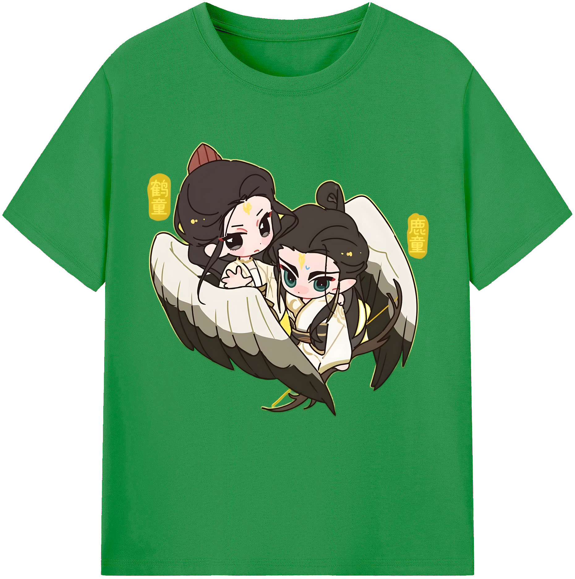 （画像用） Ne Zha 2 ナタ 魔童の大暴れ レディースカジュアルプリントTシャツ（綿100％）