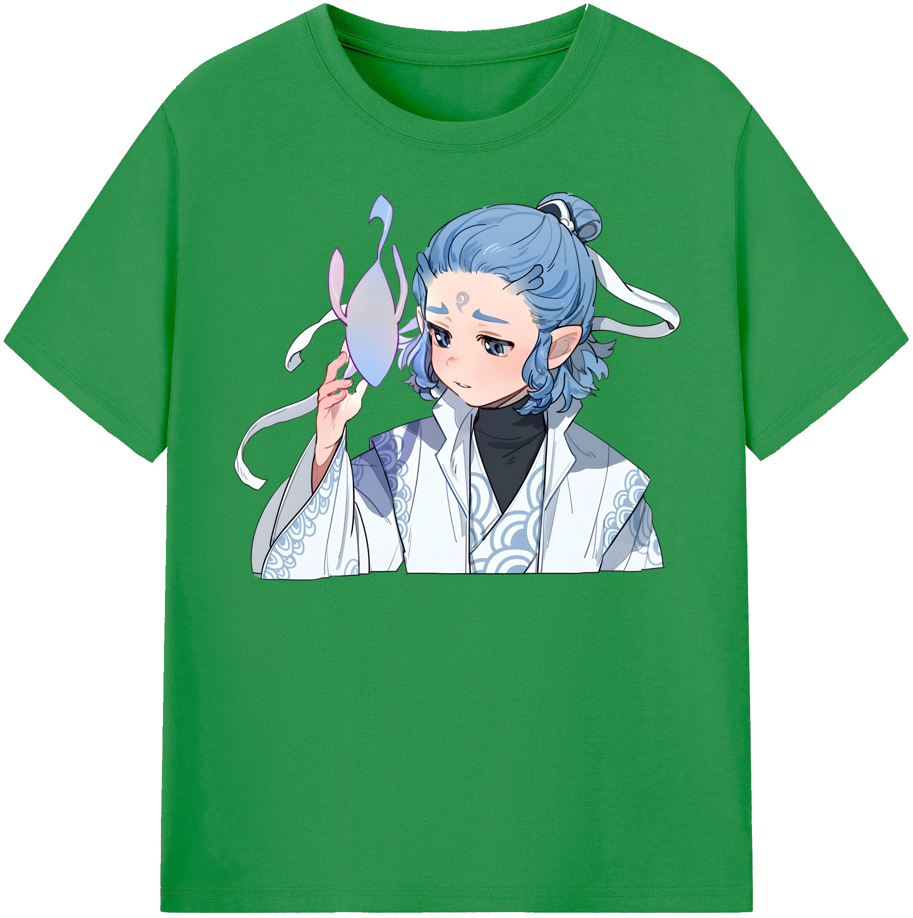 （画像用） Ne Zha 2 ナタ 魔童の大暴れ レディースカジュアルプリントTシャツ（綿100％）