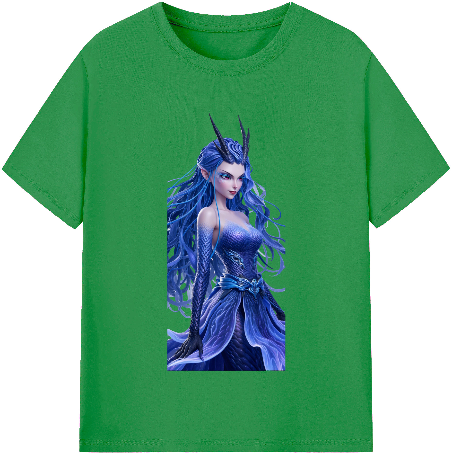 （画像用） Ne Zha 2 ナタ 魔童の大暴れ レディースカジュアルプリントTシャツ（綿100％）