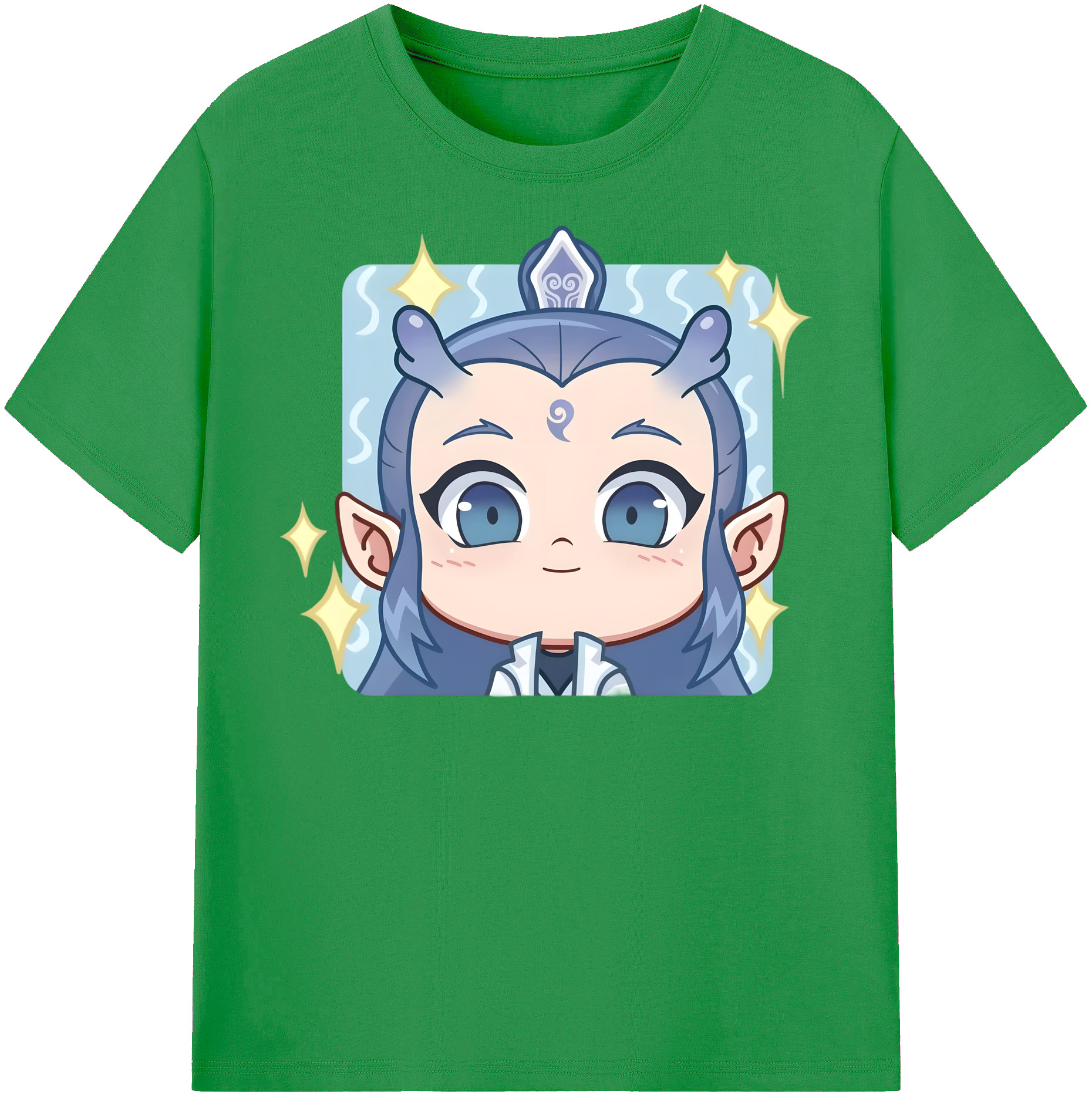 （画像用） Ne Zha 2 ナタ 魔童の大暴れ レディースカジュアルプリントTシャツ（綿100％）