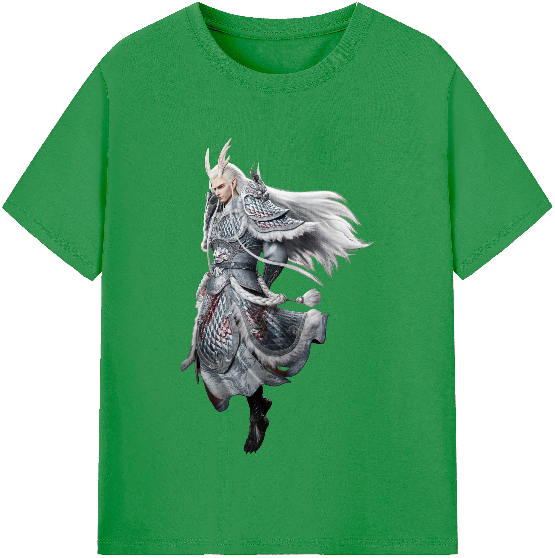 （画像用） Ne Zha 2 ナタ 魔童の大暴れ レディースカジュアルプリントTシャツ（綿100％）