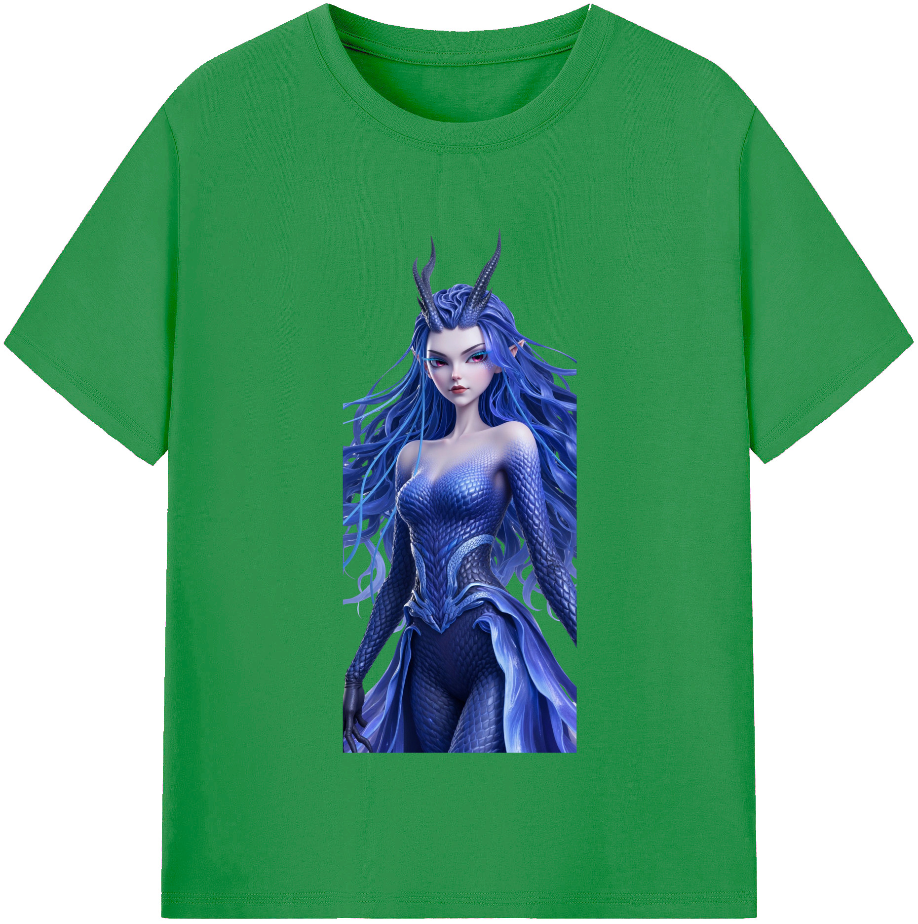 （画像用） Ne Zha 2 ナタ 魔童の大暴れ レディースカジュアルプリントTシャツ（綿100％）
