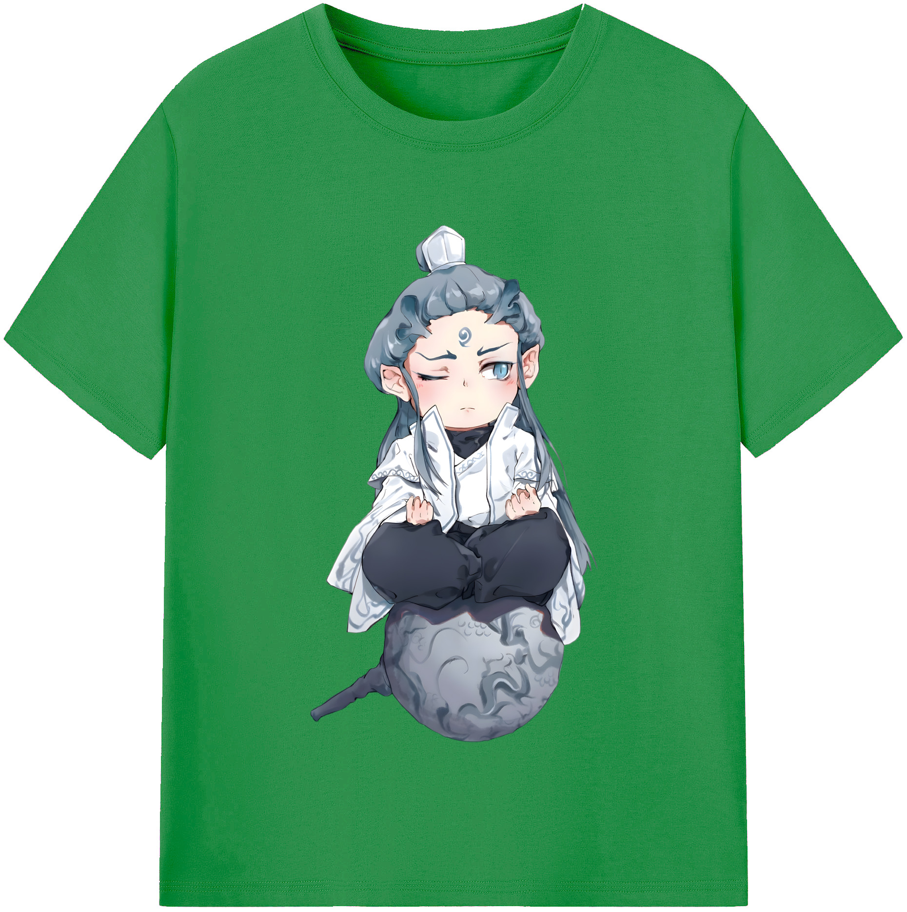 （画像用） Ne Zha 2 ナタ 魔童の大暴れ レディースカジュアルプリントTシャツ（綿100％）