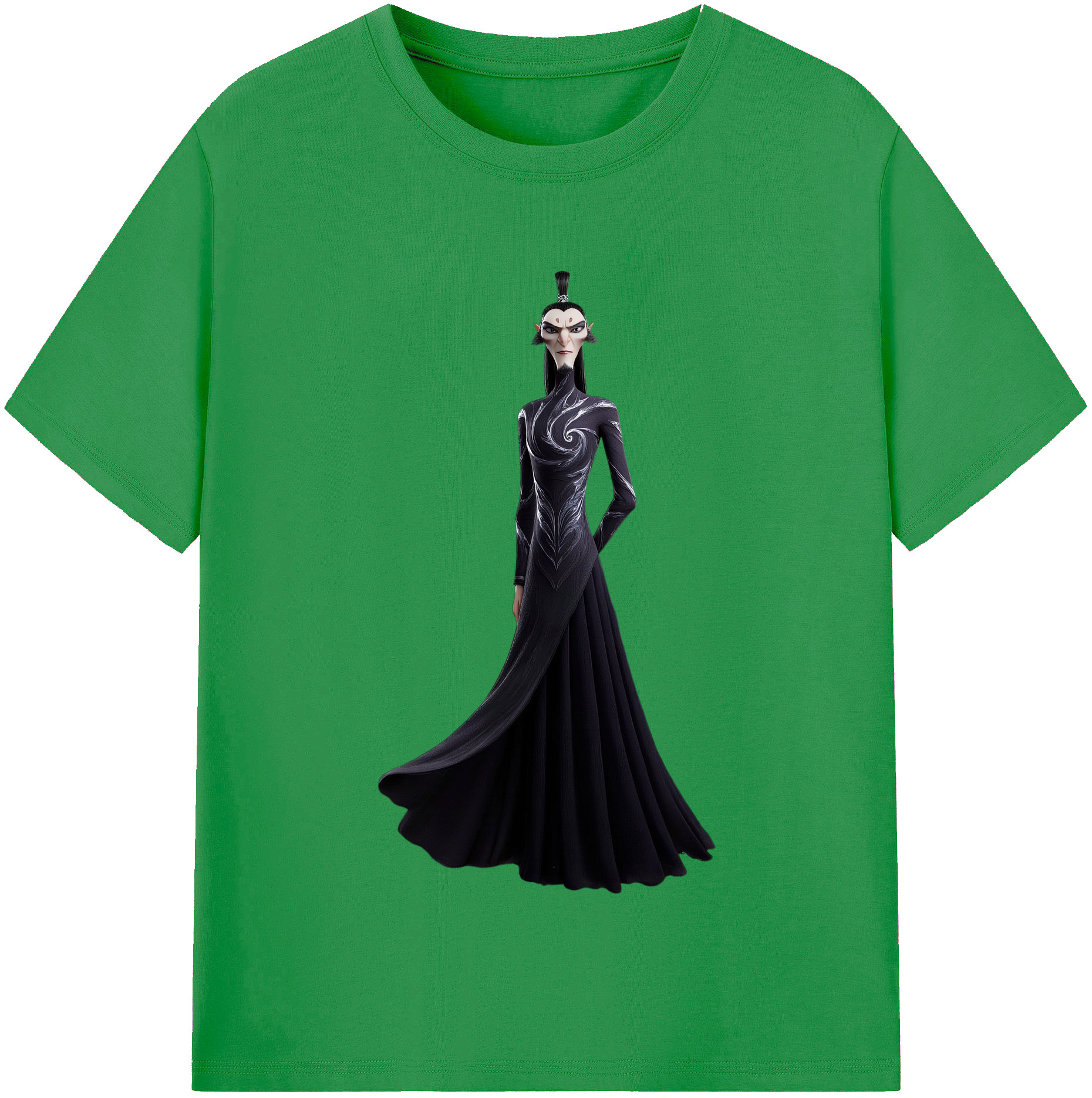 （画像用） Ne Zha 2 ナタ 魔童の大暴れ レディースカジュアルプリントTシャツ（綿100％）
