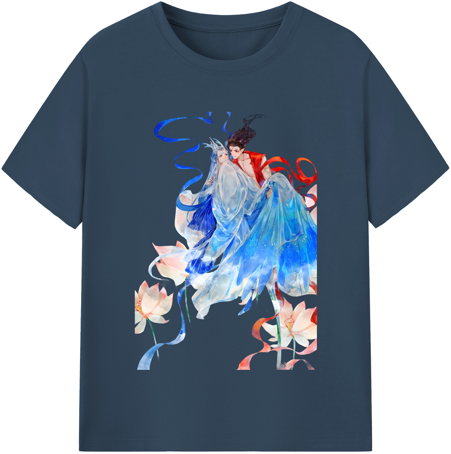 （画像用） Ne Zha 2 ナタ 魔童の大暴れ レディースカジュアルプリントTシャツ（綿100％）
