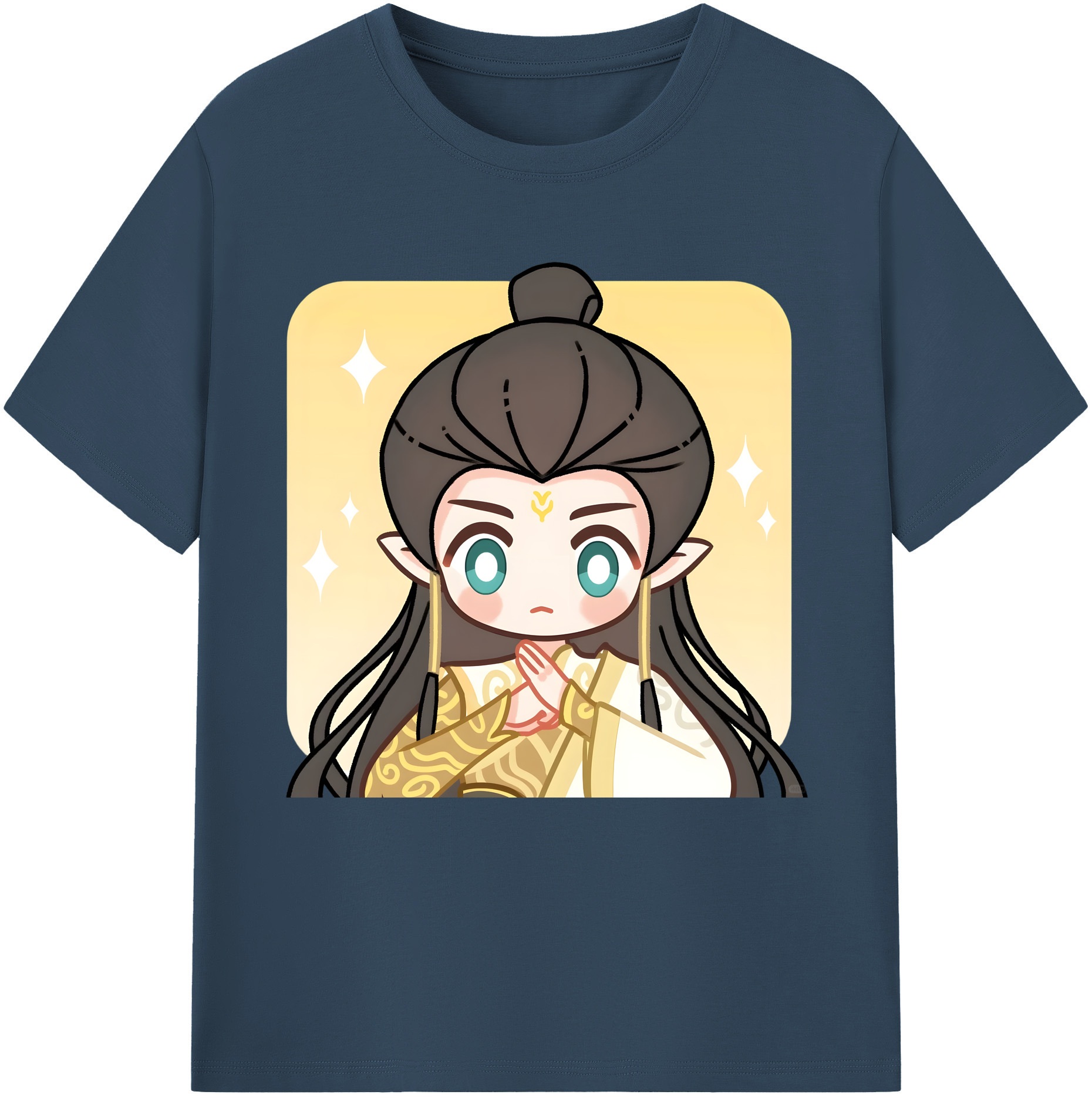 （画像用） Ne Zha 2 ナタ 魔童の大暴れ レディースカジュアルプリントTシャツ（綿100％）
