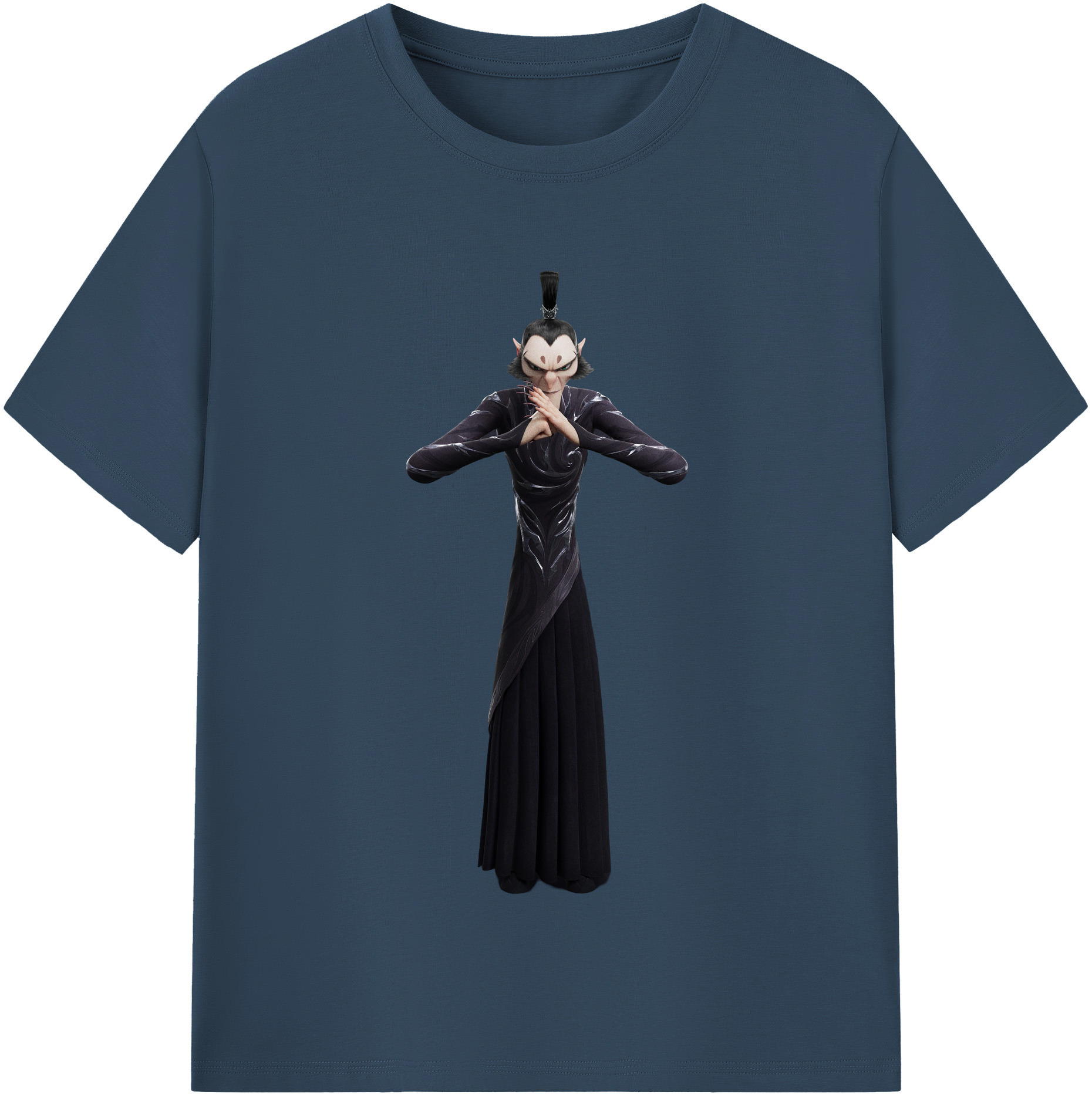 （画像用） Ne Zha 2 ナタ 魔童の大暴れ レディースカジュアルプリントTシャツ（綿100％）