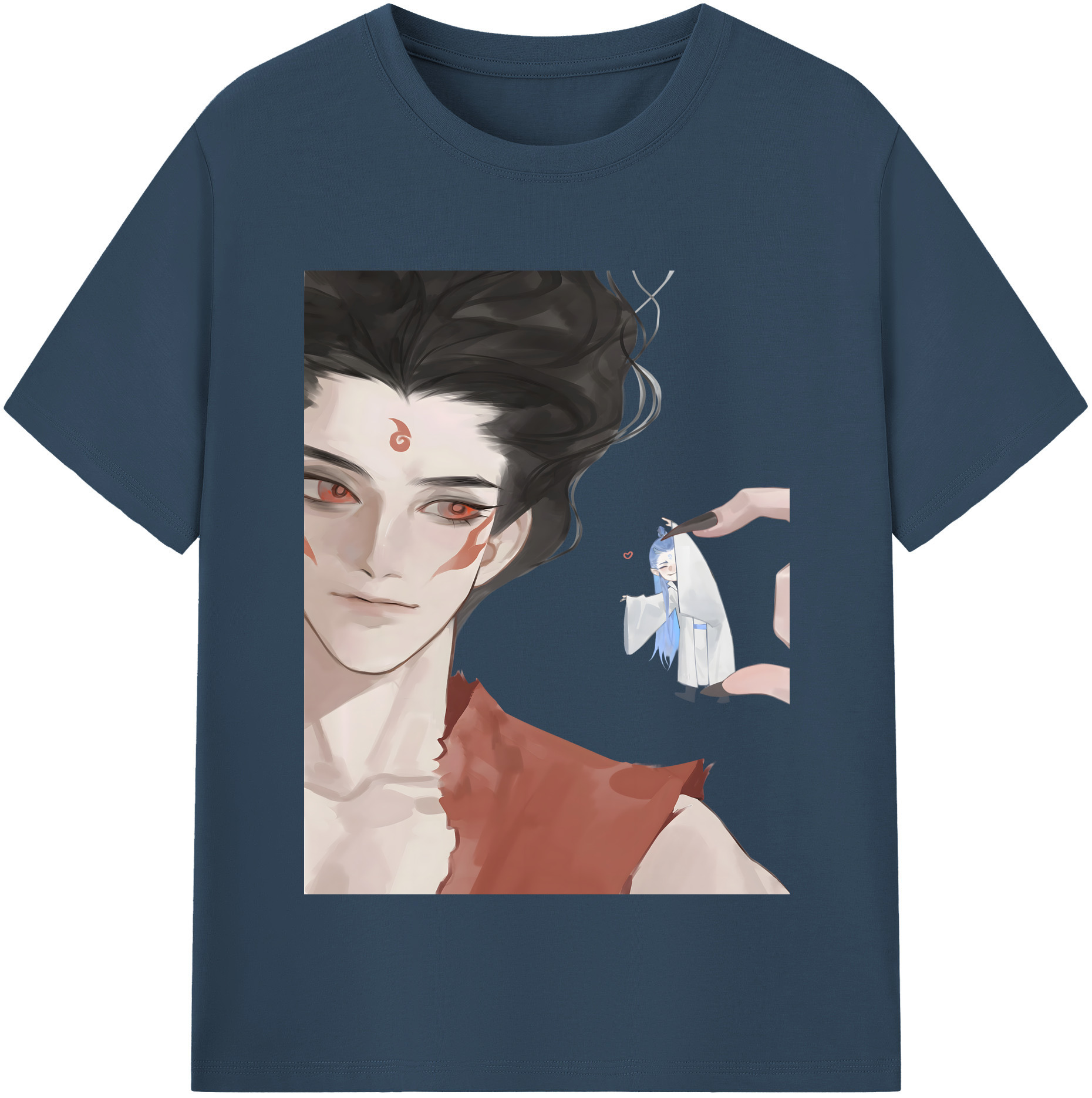 （画像用） Ne Zha 2 ナタ 魔童の大暴れ レディースカジュアルプリントTシャツ（綿100％）