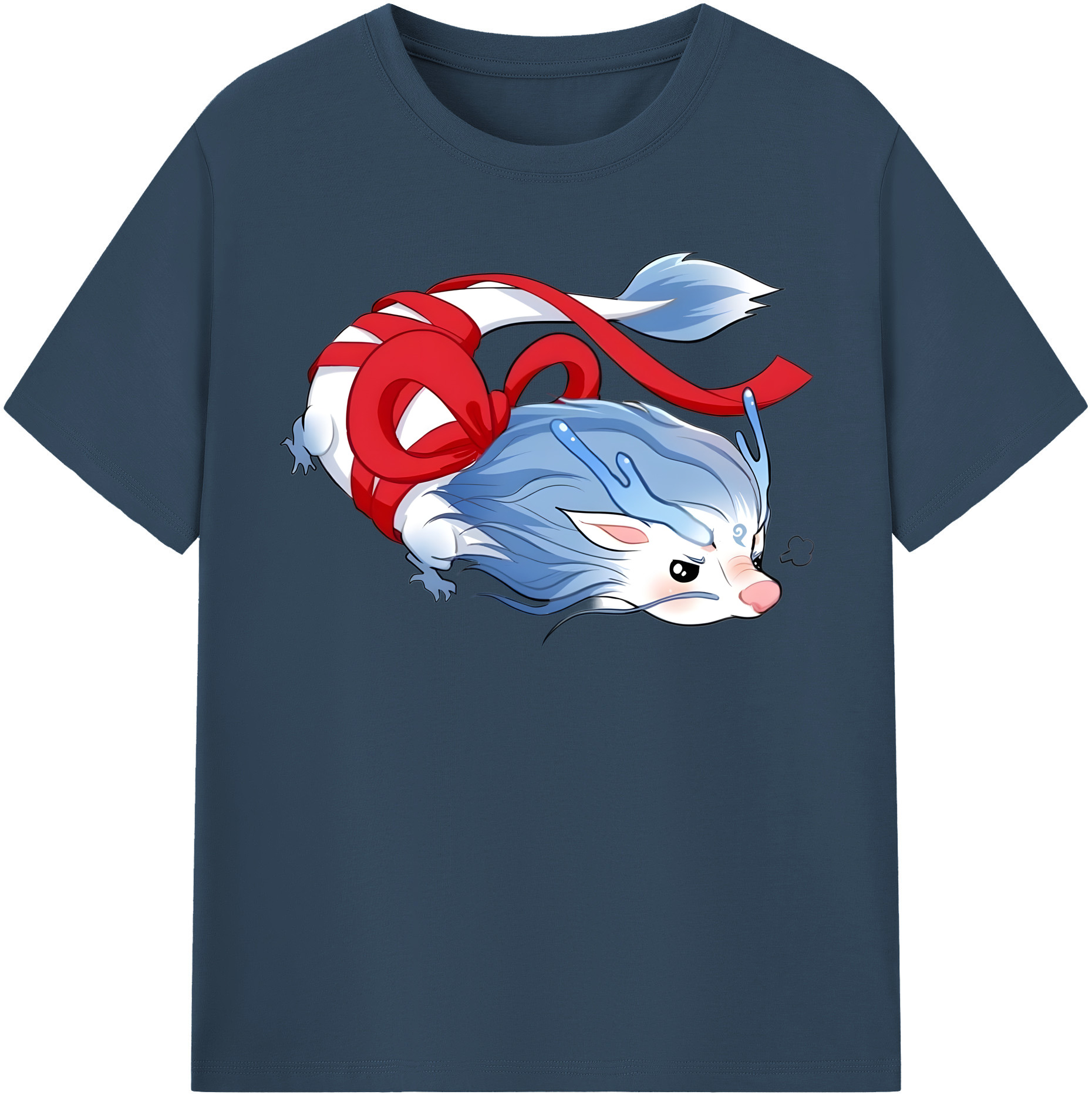 （画像用） Ne Zha 2 ナタ 魔童の大暴れ レディースカジュアルプリントTシャツ（綿100％）