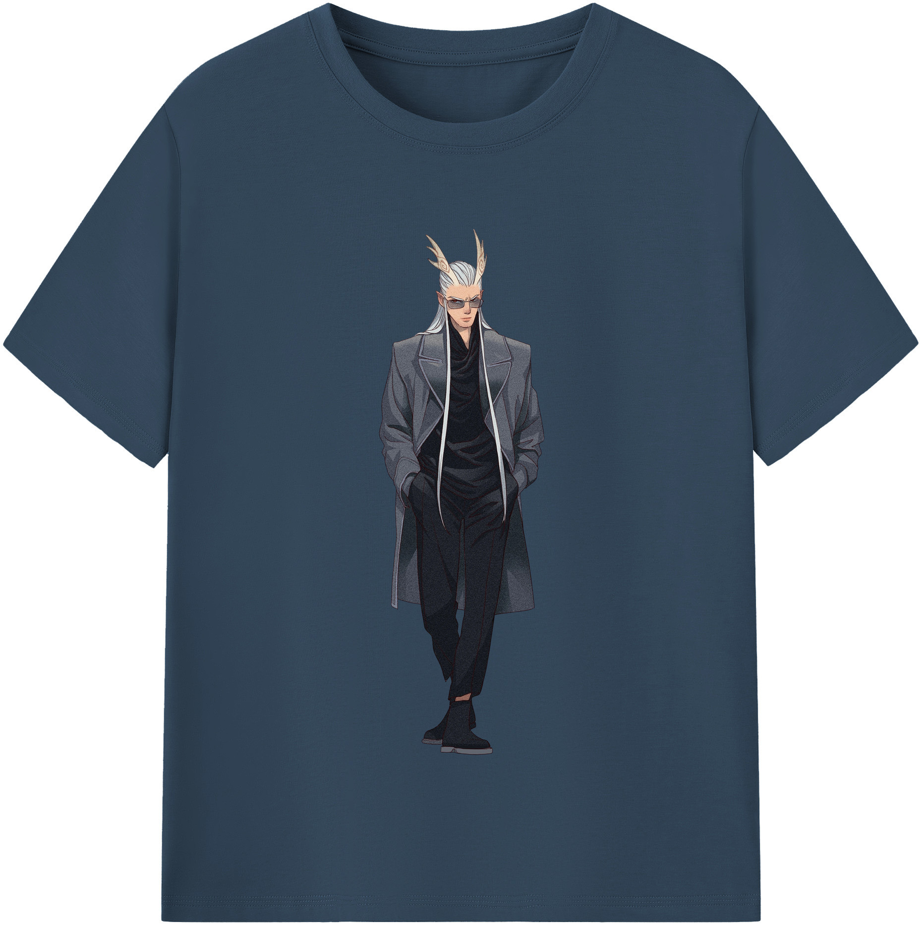 （画像用） Ne Zha 2 ナタ 魔童の大暴れ レディースカジュアルプリントTシャツ（綿100％）