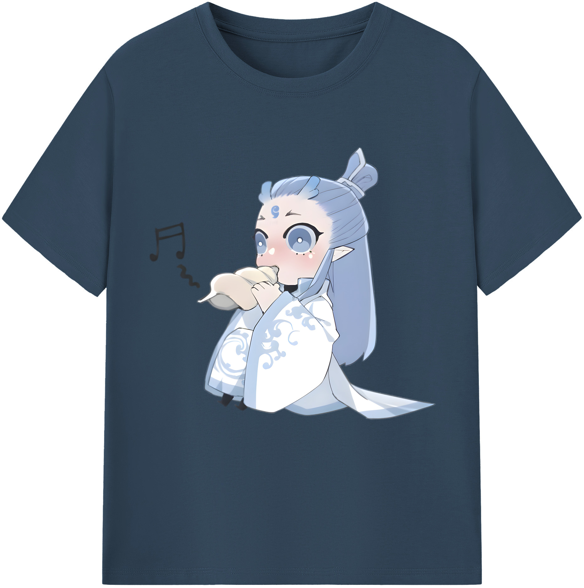 （画像用） Ne Zha 2 ナタ 魔童の大暴れ レディースカジュアルプリントTシャツ（綿100％）