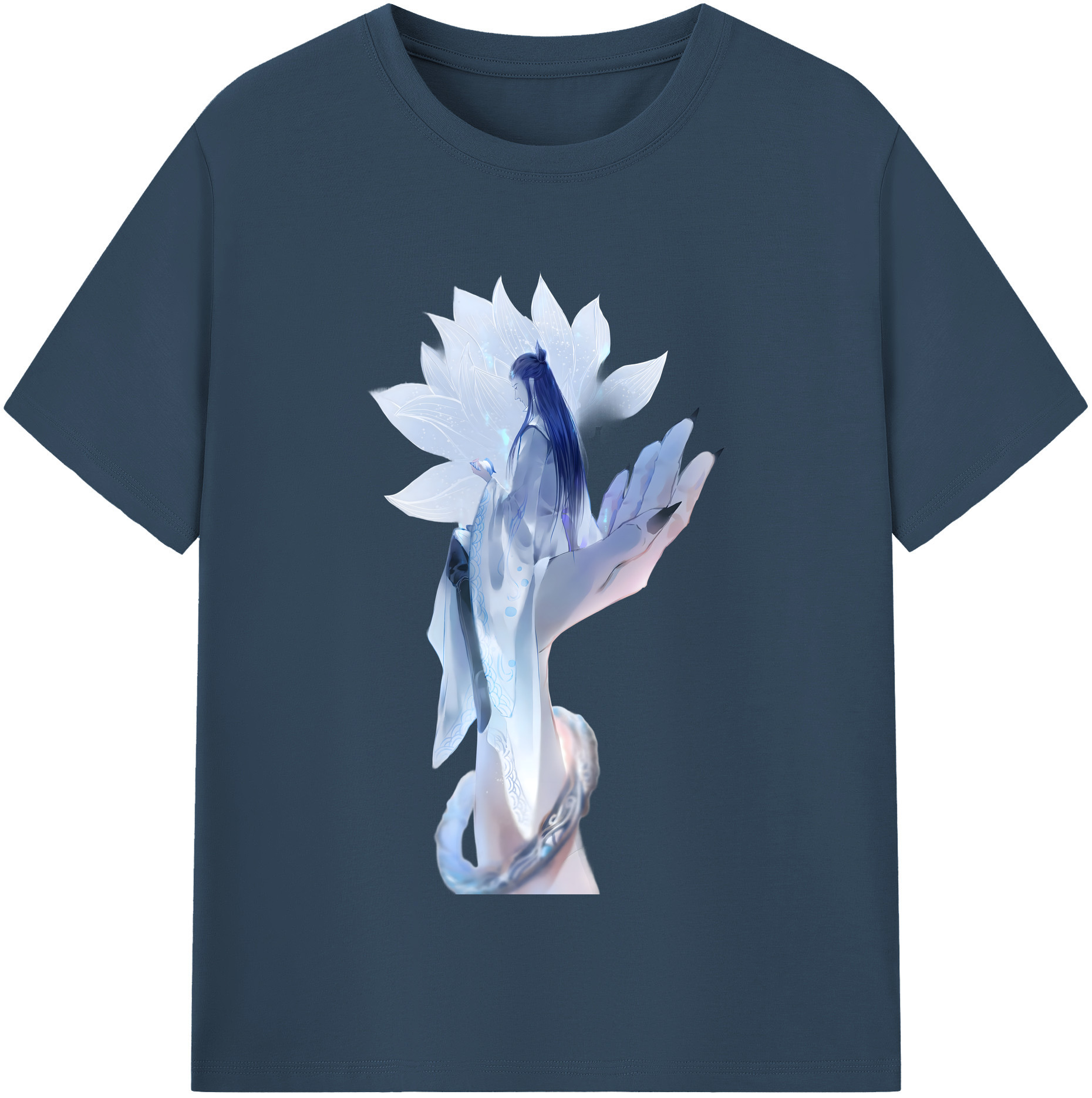 （画像用） Ne Zha 2 ナタ 魔童の大暴れ レディースカジュアルプリントTシャツ（綿100％）