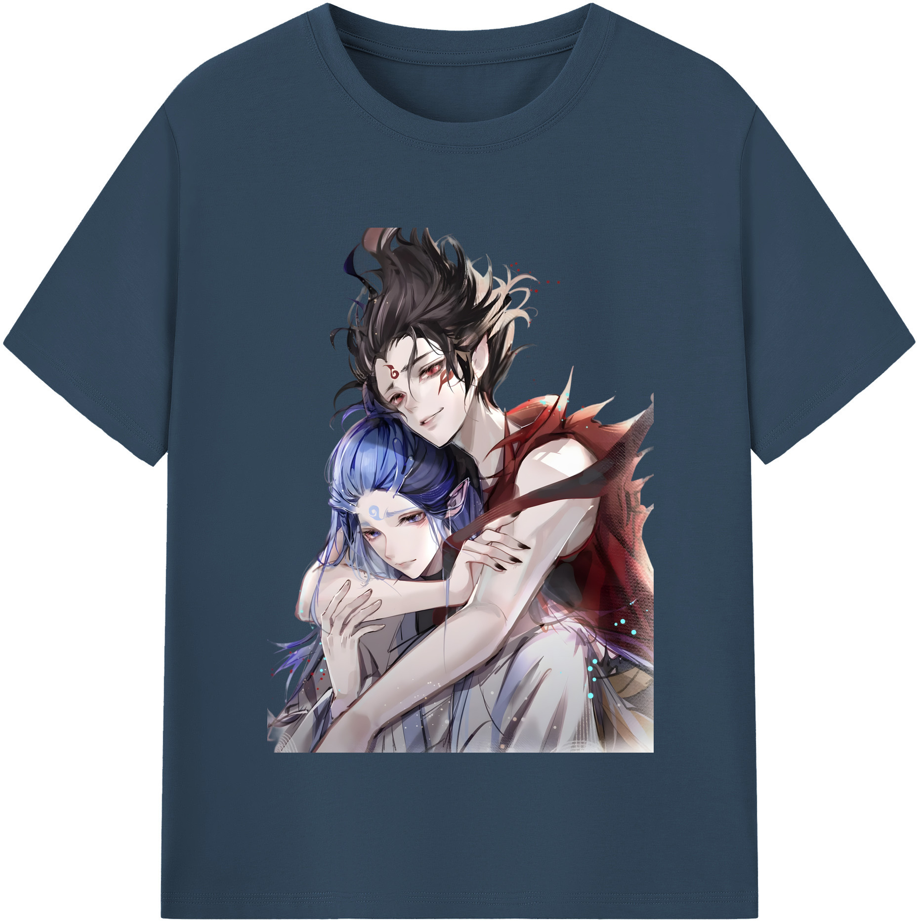 （画像用） Ne Zha 2 ナタ 魔童の大暴れ レディースカジュアルプリントTシャツ（綿100％）