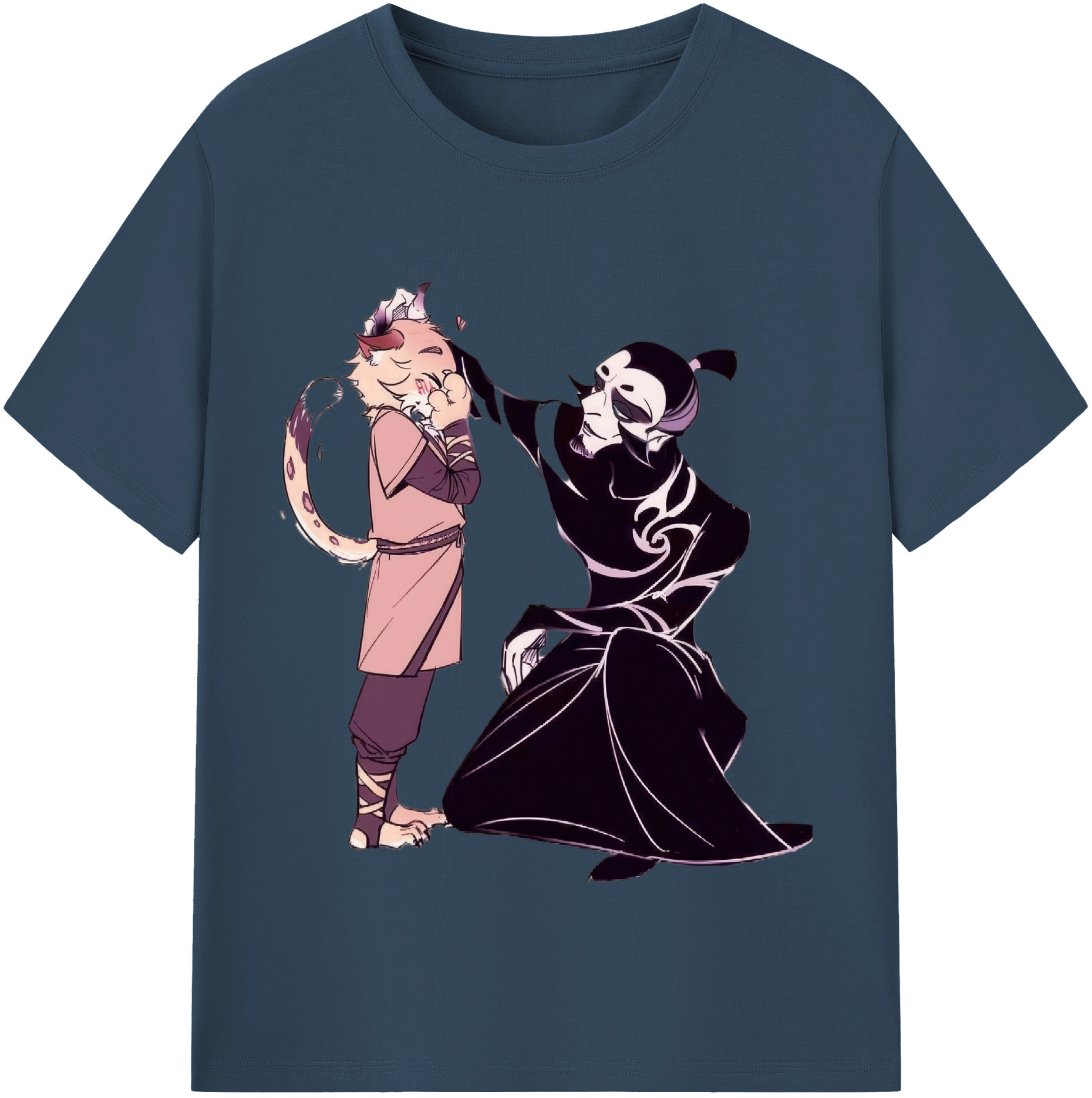 （画像用） Ne Zha 2 ナタ 魔童の大暴れ レディースカジュアルプリントTシャツ（綿100％）