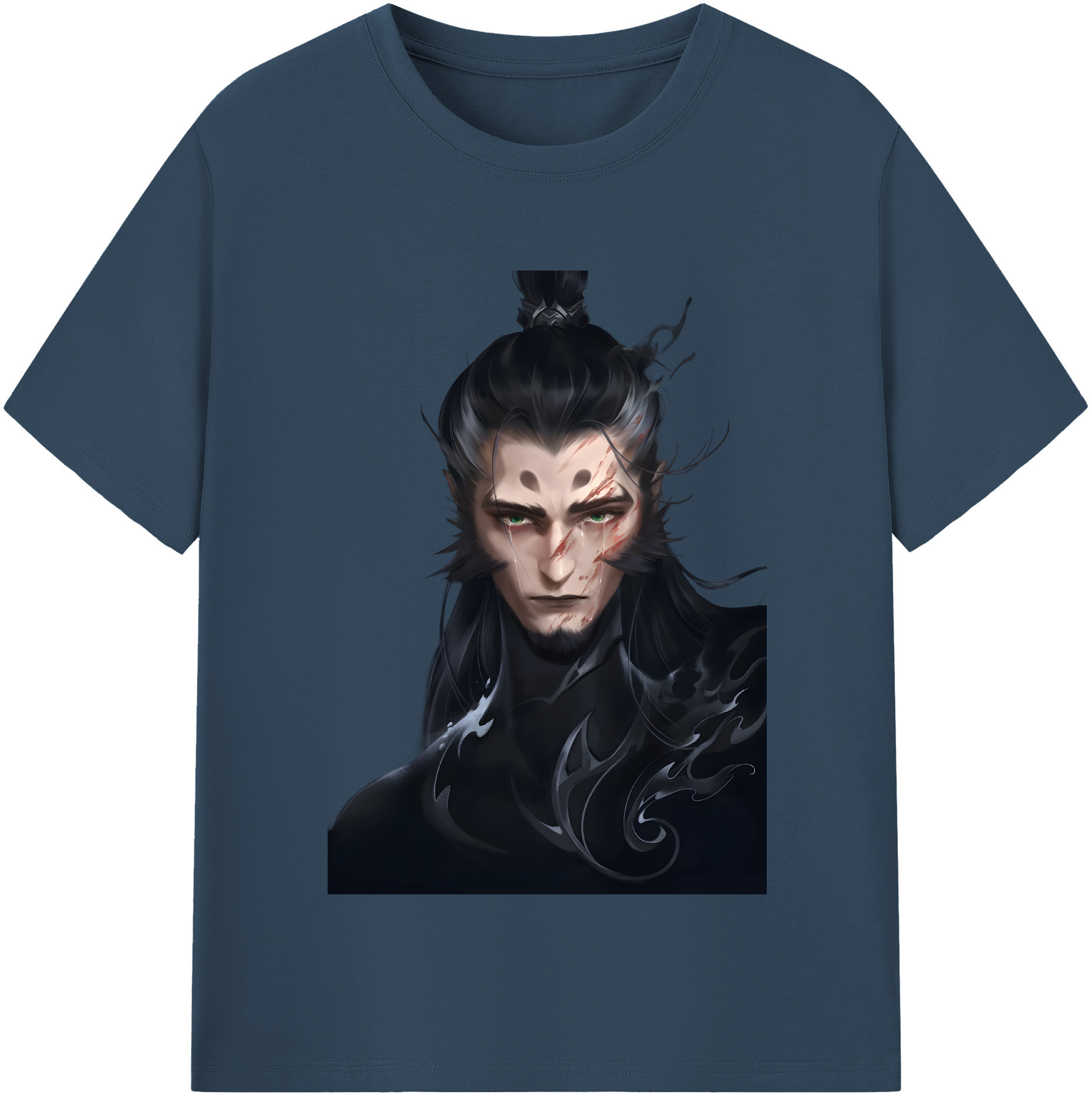 （画像用） Ne Zha 2 ナタ 魔童の大暴れ レディースカジュアルプリントTシャツ（綿100％）