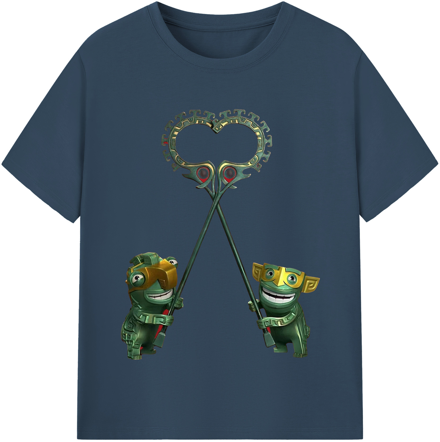 （画像用） Ne Zha 2 ナタ 魔童の大暴れ レディースカジュアルプリントTシャツ（綿100％）