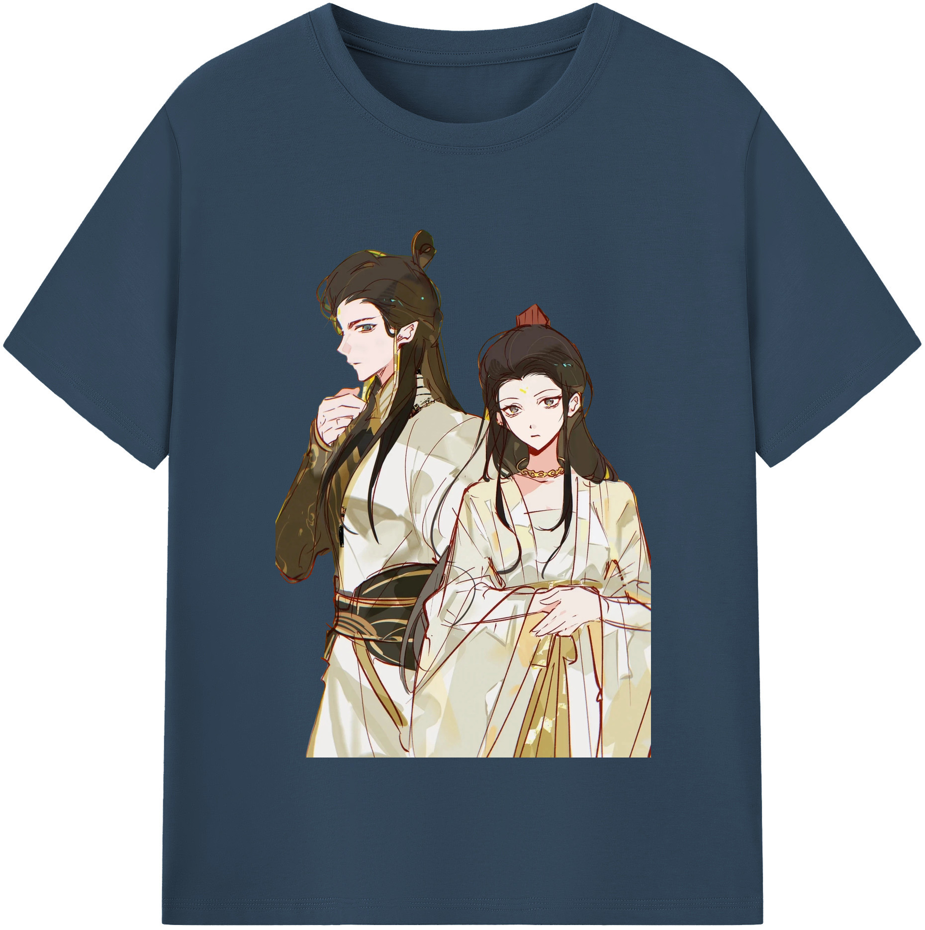 （画像用） Ne Zha 2 ナタ 魔童の大暴れ レディースカジュアルプリントTシャツ（綿100％）