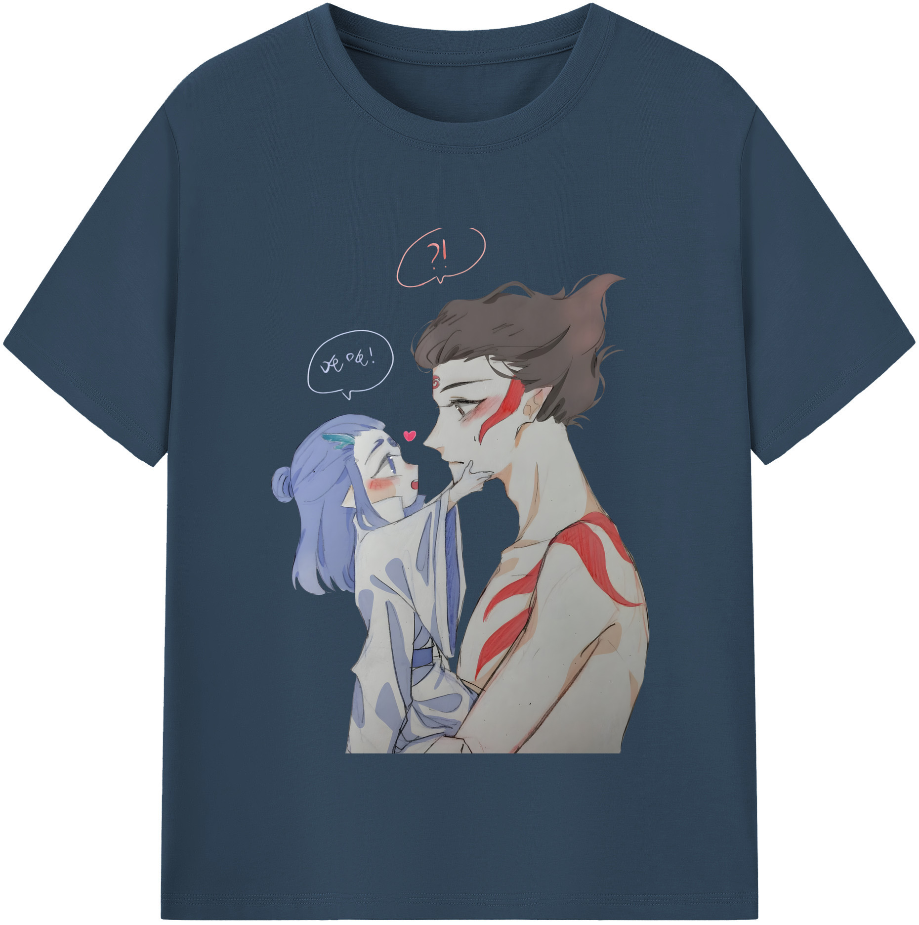 （画像用） Ne Zha 2 ナタ 魔童の大暴れ レディースカジュアルプリントTシャツ（綿100％）
