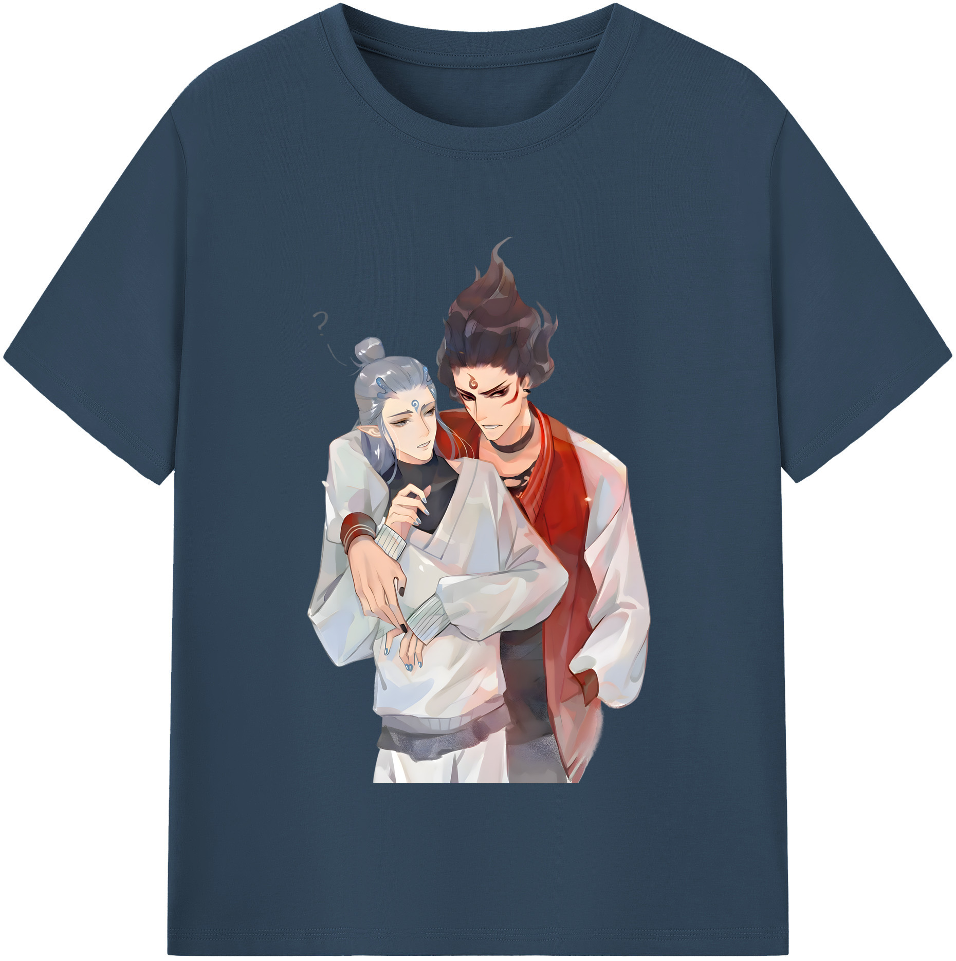 （画像用） Ne Zha 2 ナタ 魔童の大暴れ レディースカジュアルプリントTシャツ（綿100％）