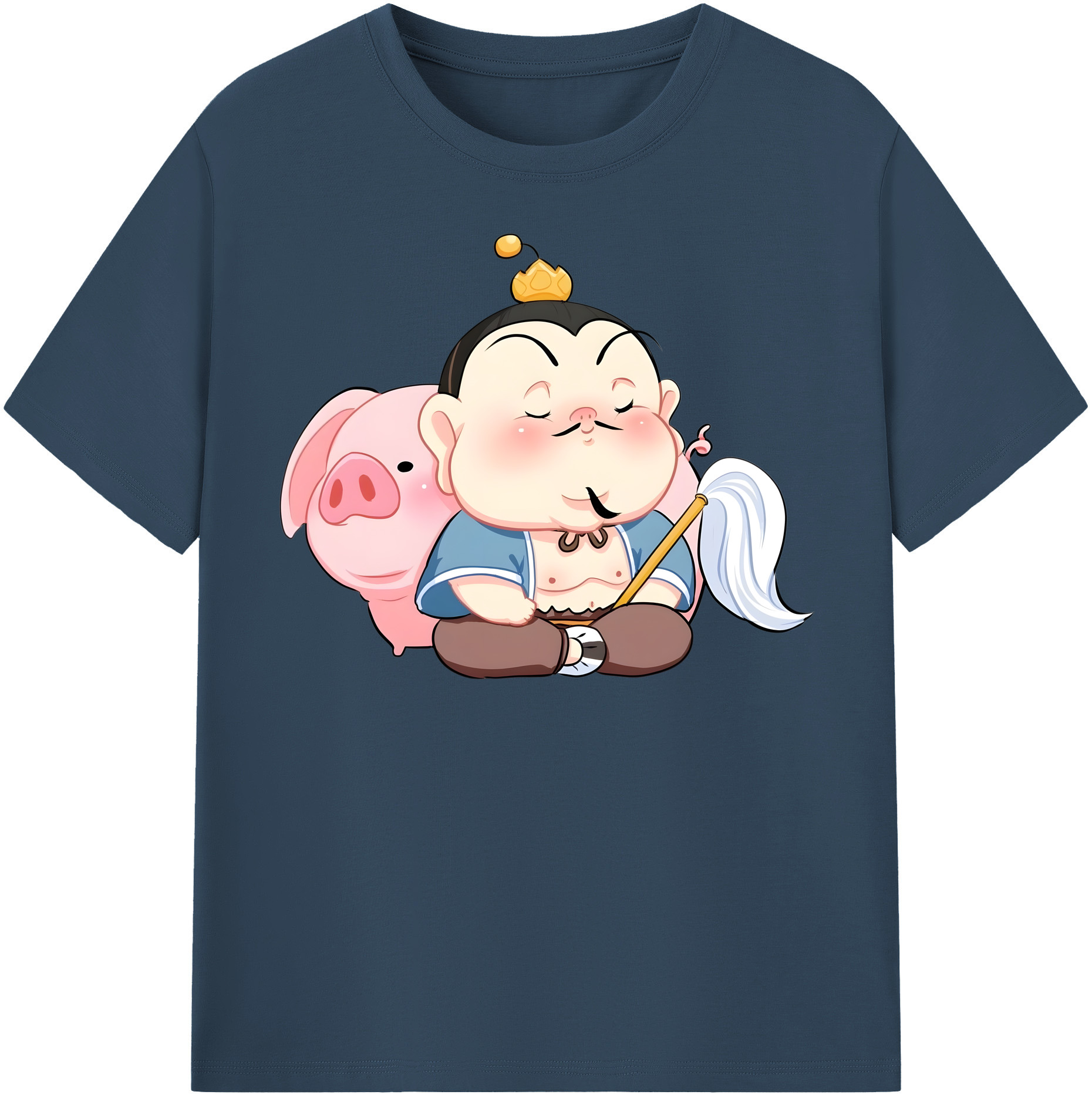 （画像用） Ne Zha 2 ナタ 魔童の大暴れ レディースカジュアルプリントTシャツ（綿100％）