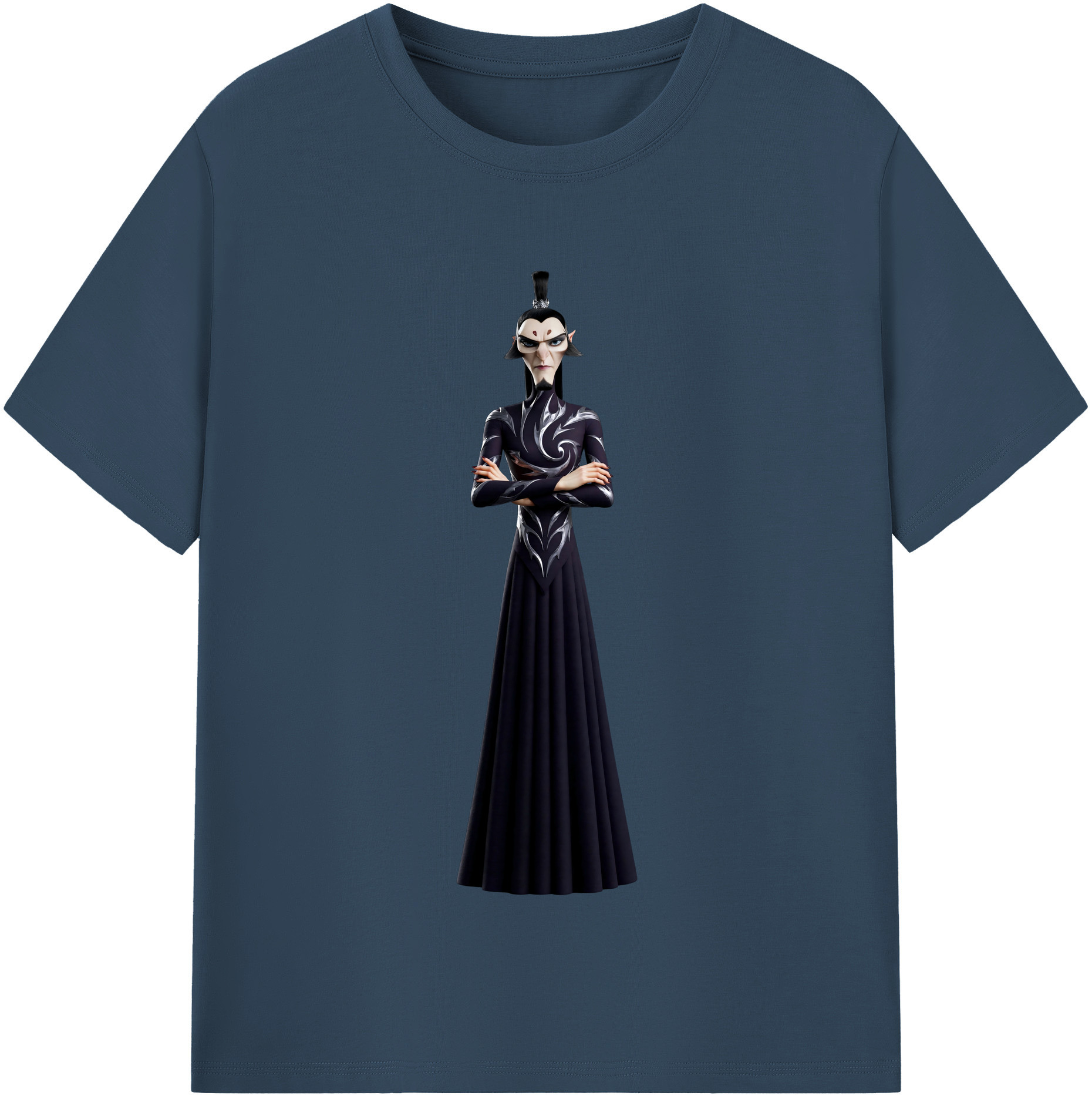 （画像用） Ne Zha 2 ナタ 魔童の大暴れ レディースカジュアルプリントTシャツ（綿100％）