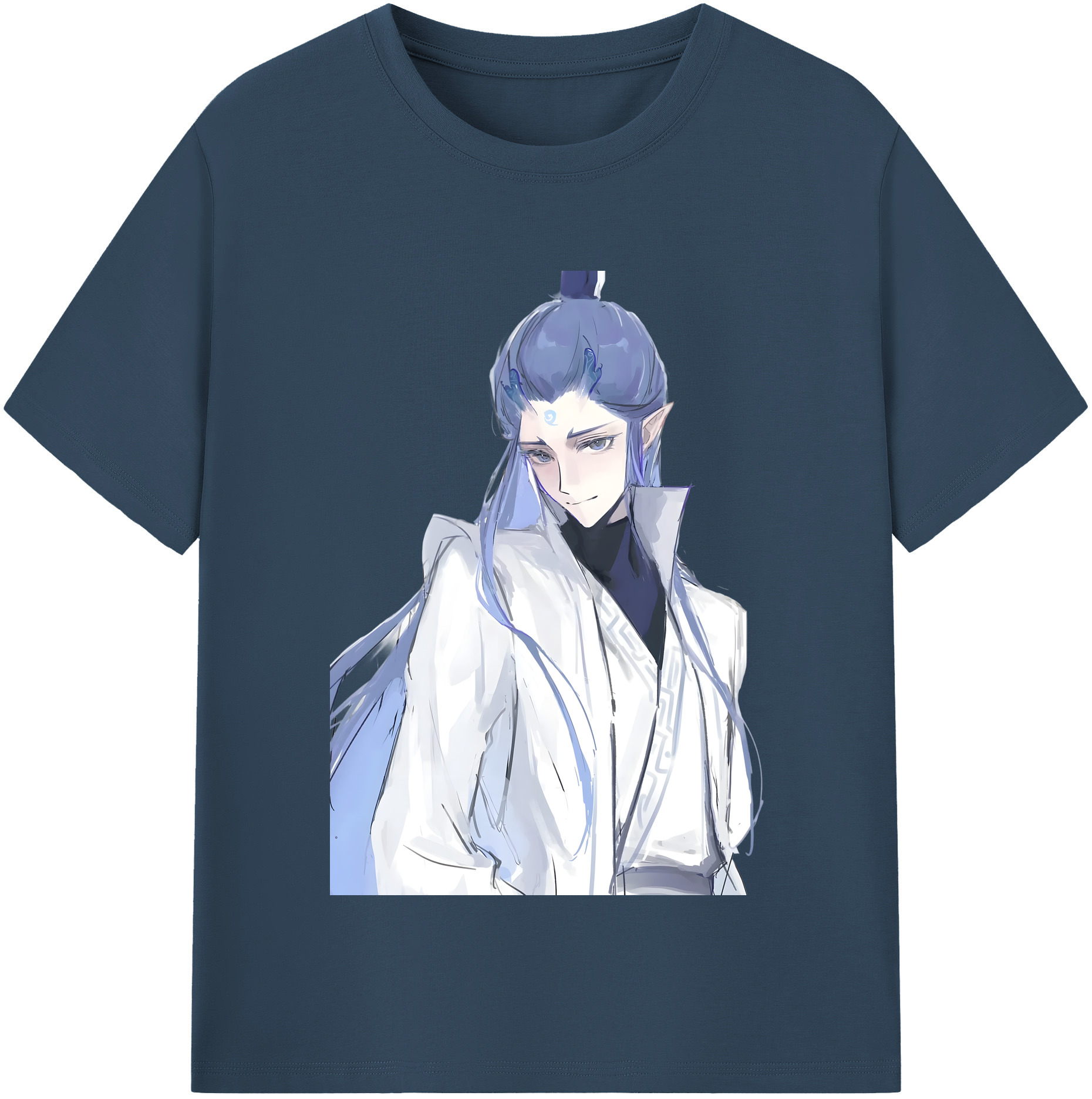 （画像用） Ne Zha 2 ナタ 魔童の大暴れ レディースカジュアルプリントTシャツ（綿100％）