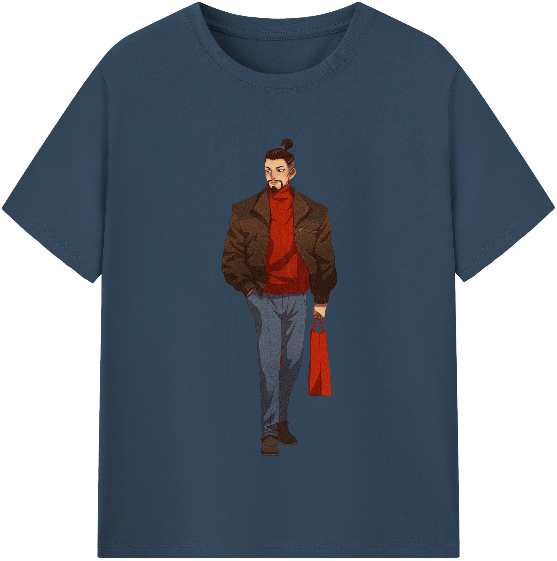 （画像用） Ne Zha 2 ナタ 魔童の大暴れ レディースカジュアルプリントTシャツ（綿100％）