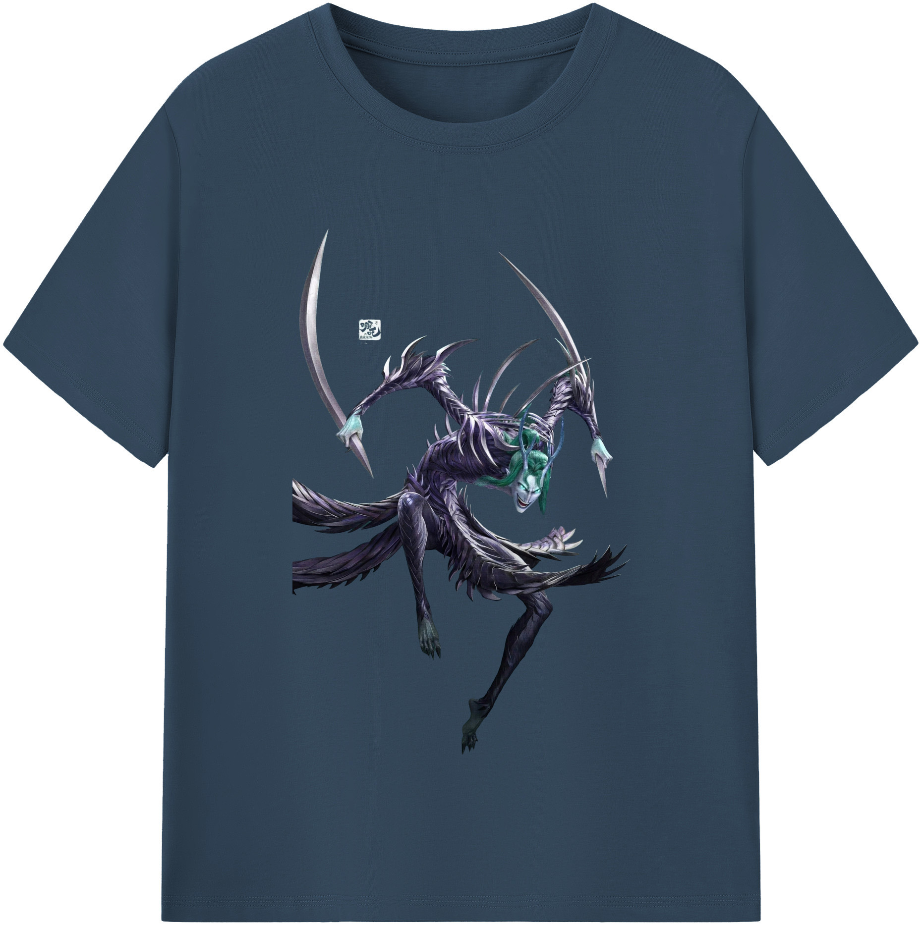（画像用） Ne Zha 2 ナタ 魔童の大暴れ レディースカジュアルプリントTシャツ（綿100％）