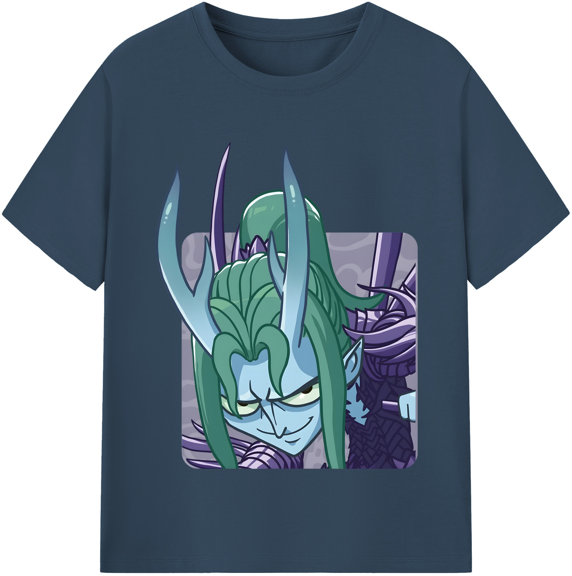 （画像用） Ne Zha 2 ナタ 魔童の大暴れ レディースカジュアルプリントTシャツ（綿100％）