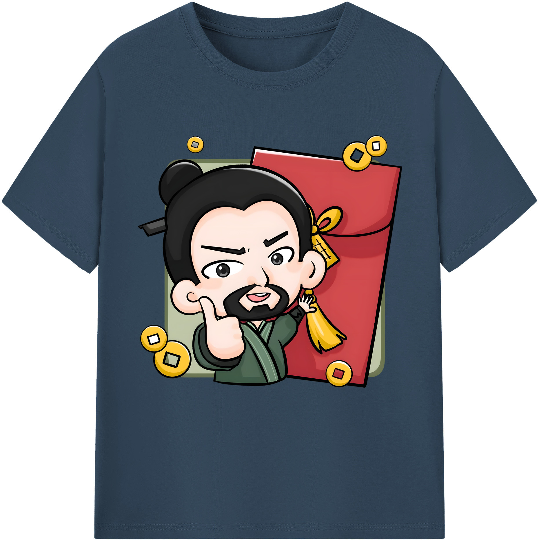 （画像用） Ne Zha 2 ナタ 魔童の大暴れ レディースカジュアルプリントTシャツ（綿100％）
