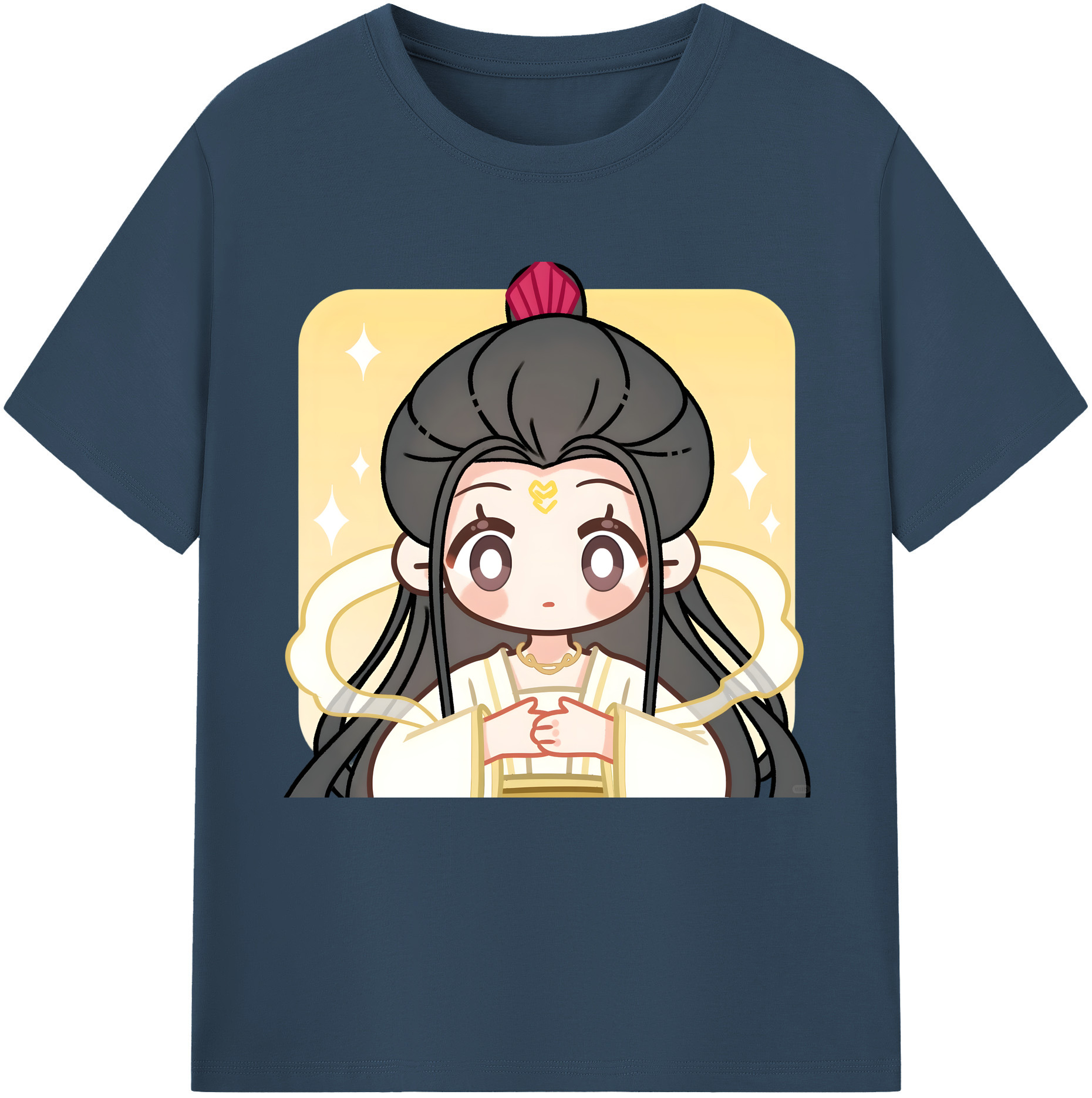 （画像用） Ne Zha 2 ナタ 魔童の大暴れ レディースカジュアルプリントTシャツ（綿100％）