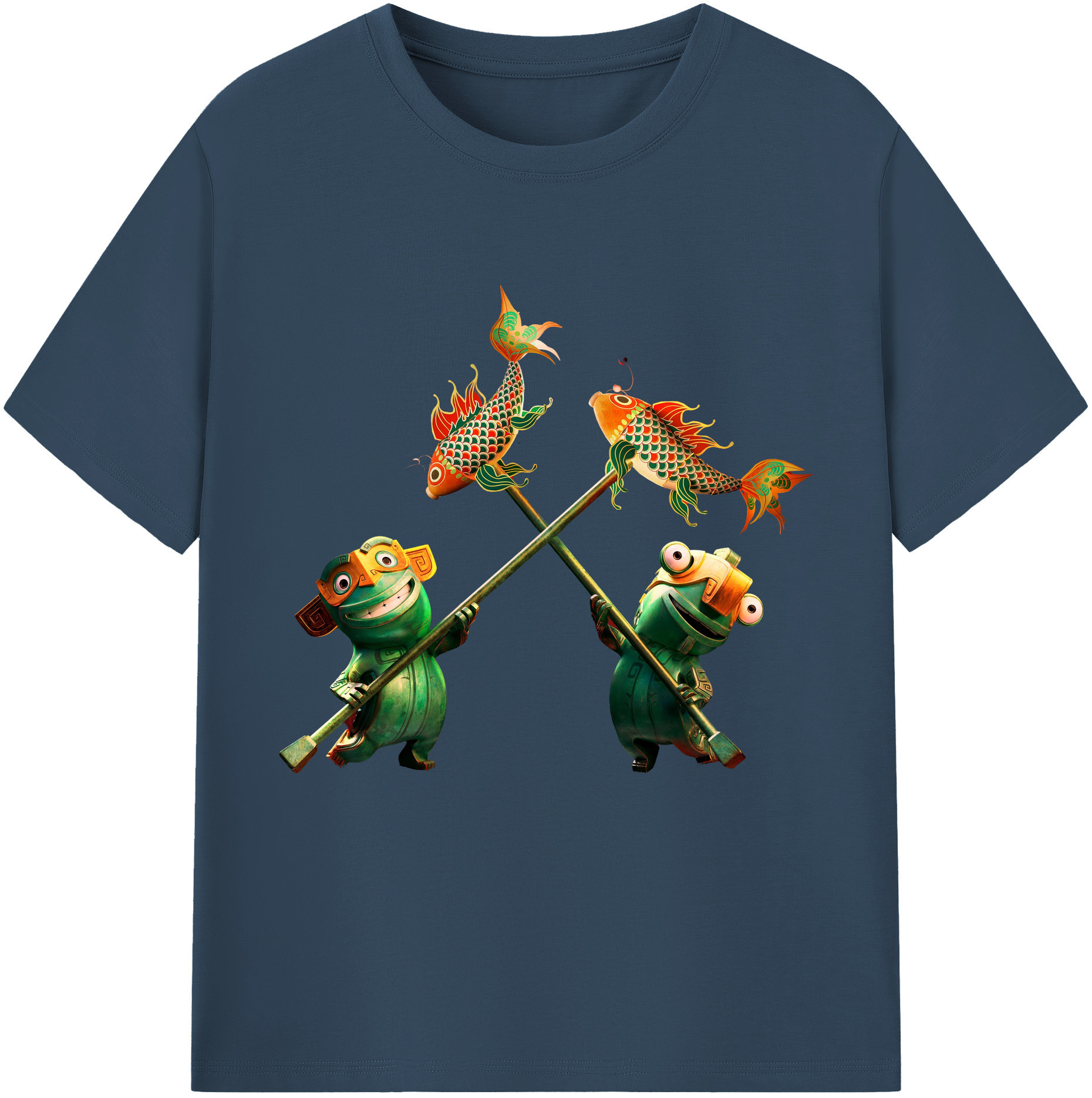 （画像用） Ne Zha 2 ナタ 魔童の大暴れ レディースカジュアルプリントTシャツ（綿100％）