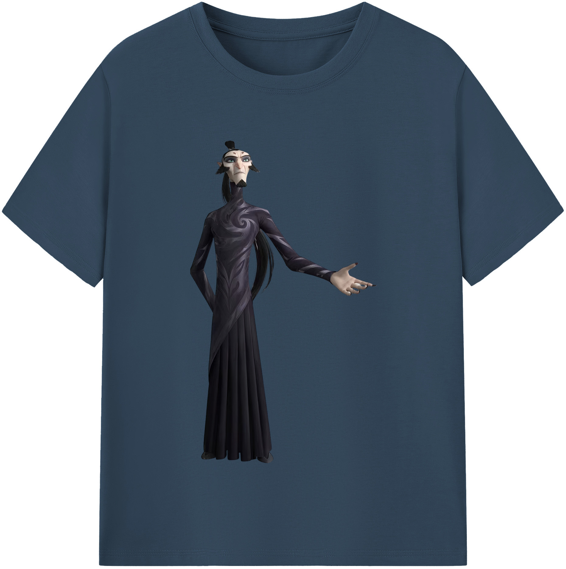 （画像用） Ne Zha 2 ナタ 魔童の大暴れ レディースカジュアルプリントTシャツ（綿100％）