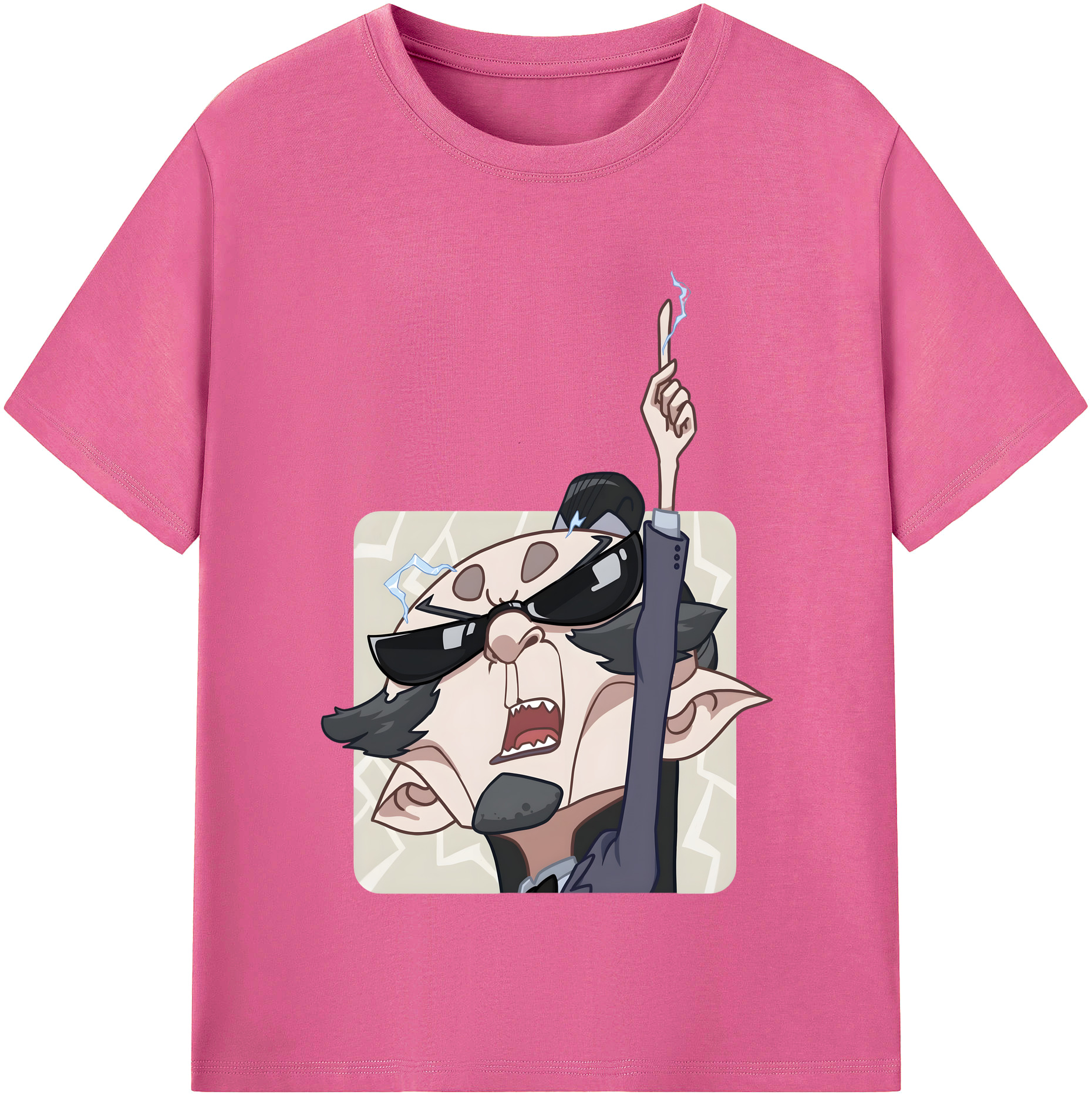 （画像用） Ne Zha 2 ナタ 魔童の大暴れ レディースカジュアルプリントTシャツ（綿100％）