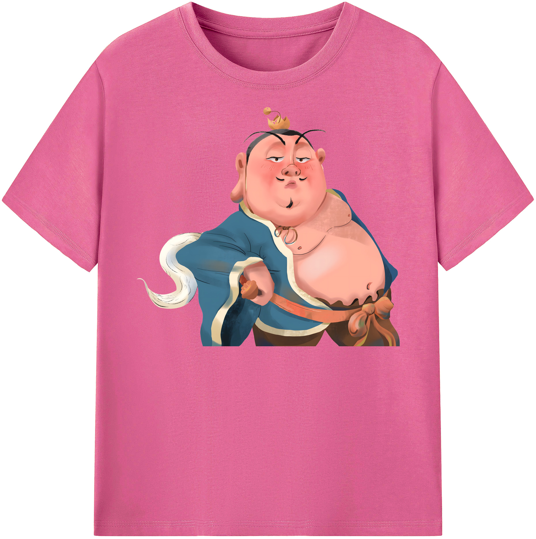 （画像用） Ne Zha 2 ナタ 魔童の大暴れ レディースカジュアルプリントTシャツ（綿100％）