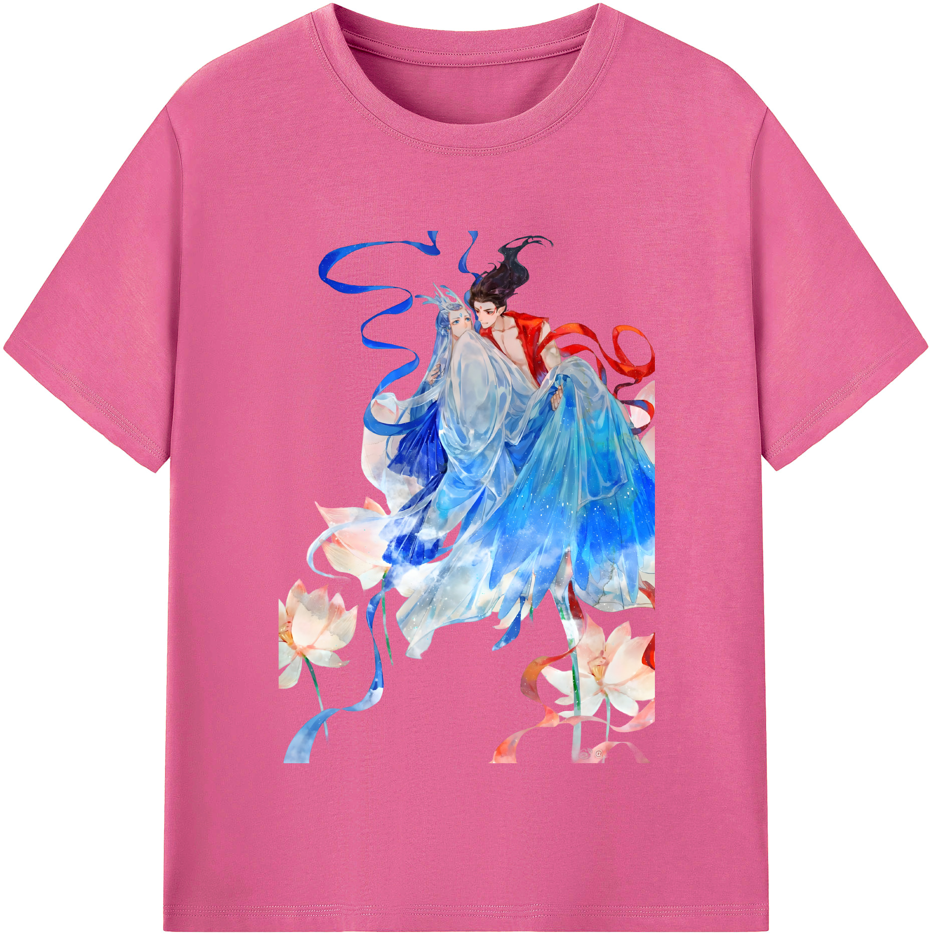 （画像用） Ne Zha 2 ナタ 魔童の大暴れ レディースカジュアルプリントTシャツ（綿100％）