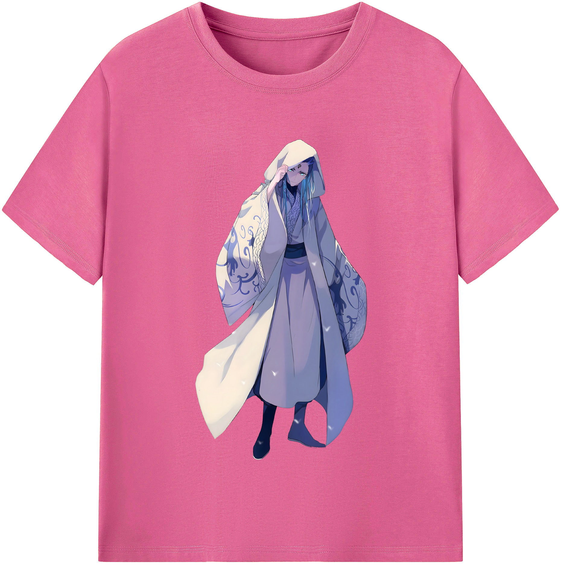 （画像用） Ne Zha 2 ナタ 魔童の大暴れ レディースカジュアルプリントTシャツ（綿100％）