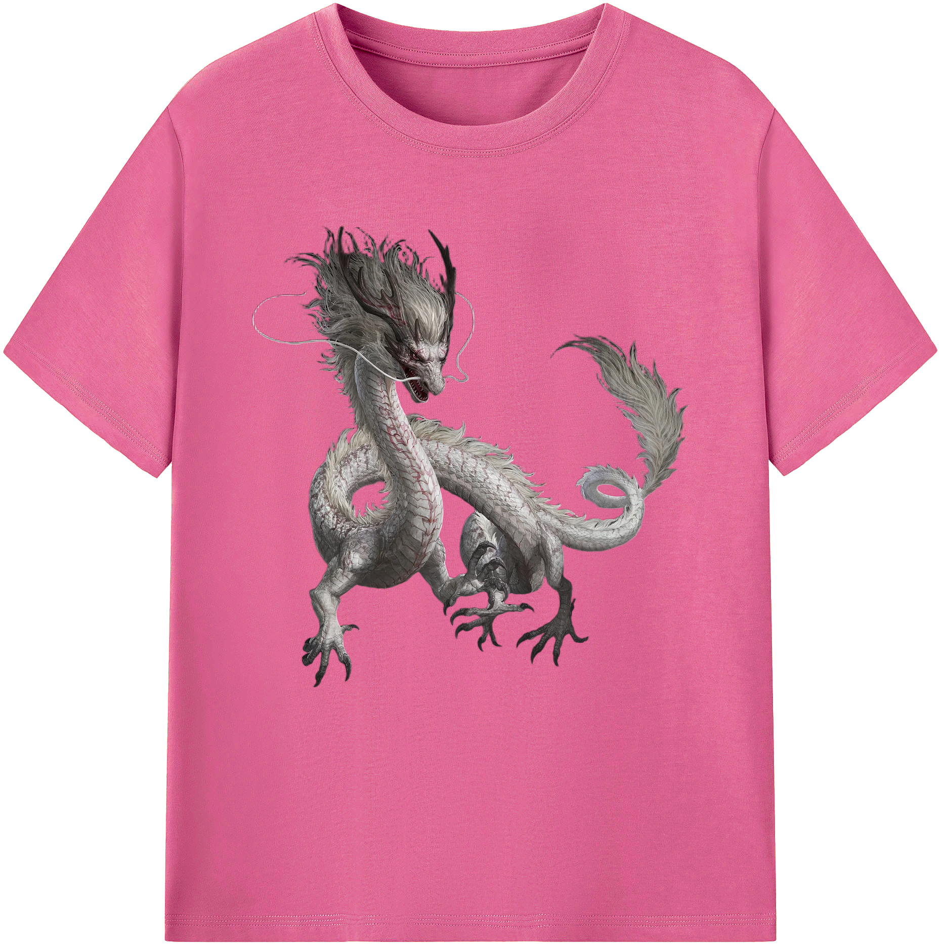 （画像用） Ne Zha 2 ナタ 魔童の大暴れ レディースカジュアルプリントTシャツ（綿100％）