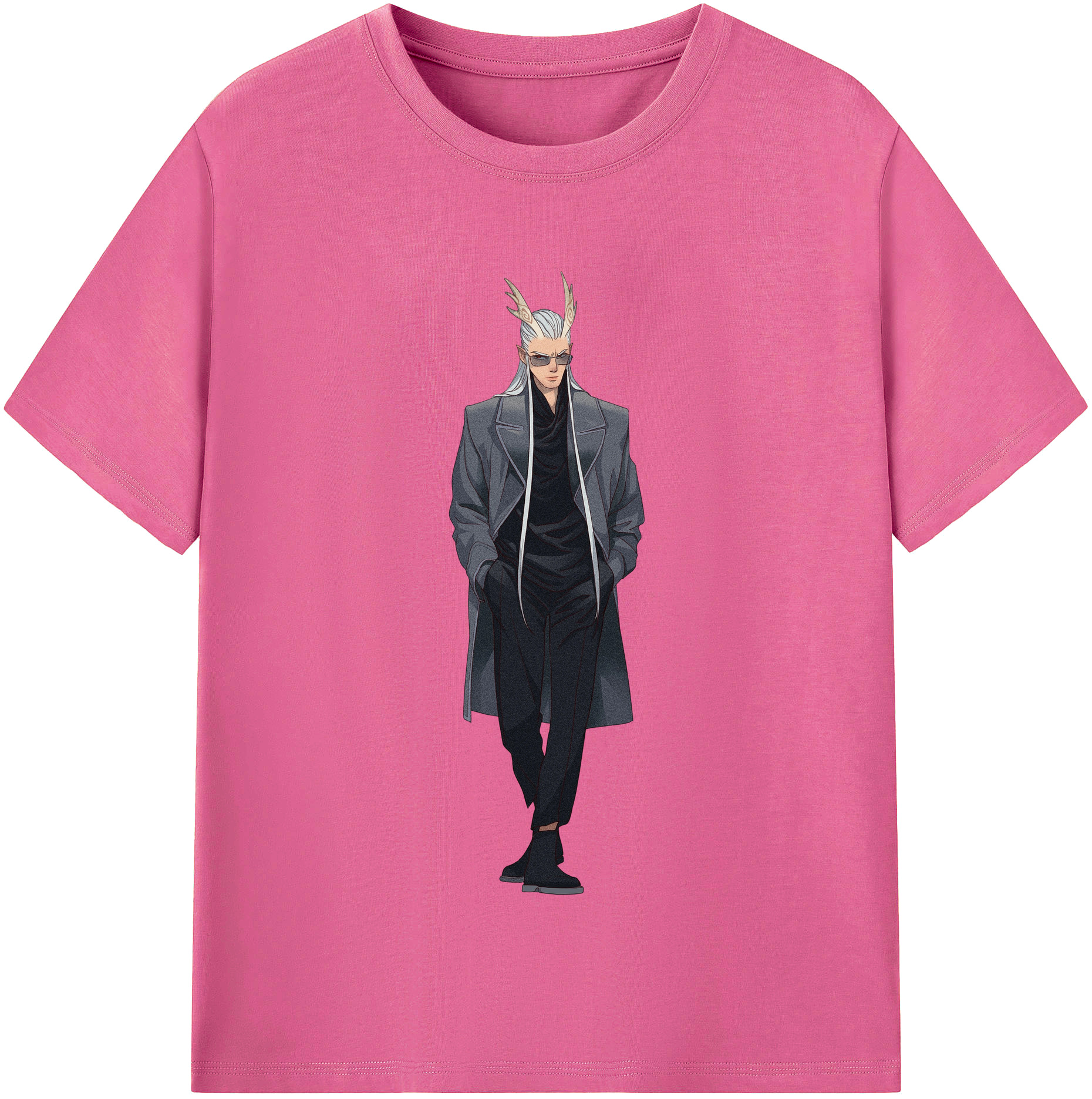 （画像用） Ne Zha 2 ナタ 魔童の大暴れ レディースカジュアルプリントTシャツ（綿100％）