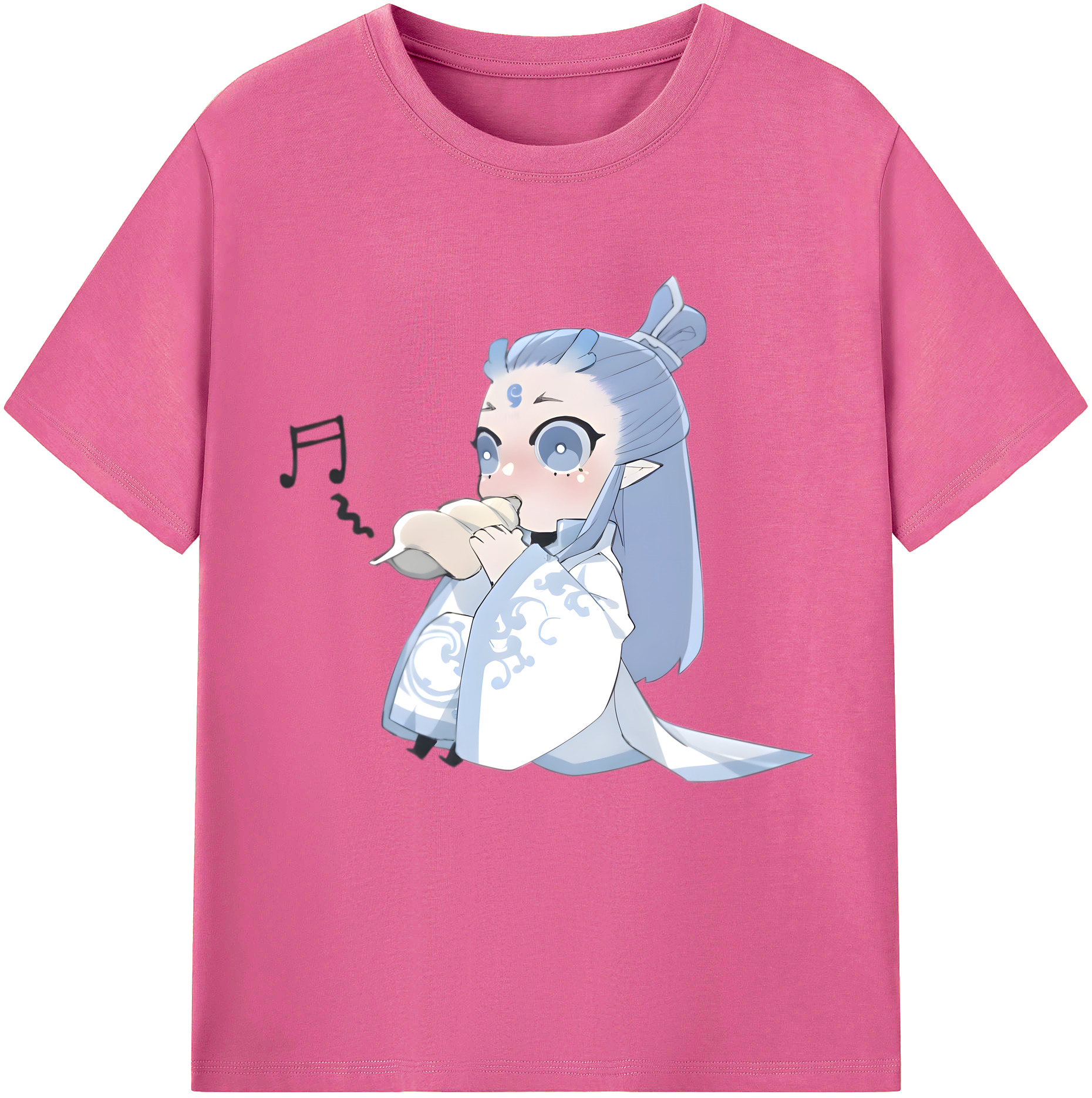（画像用） Ne Zha 2 ナタ 魔童の大暴れ レディースカジュアルプリントTシャツ（綿100％）