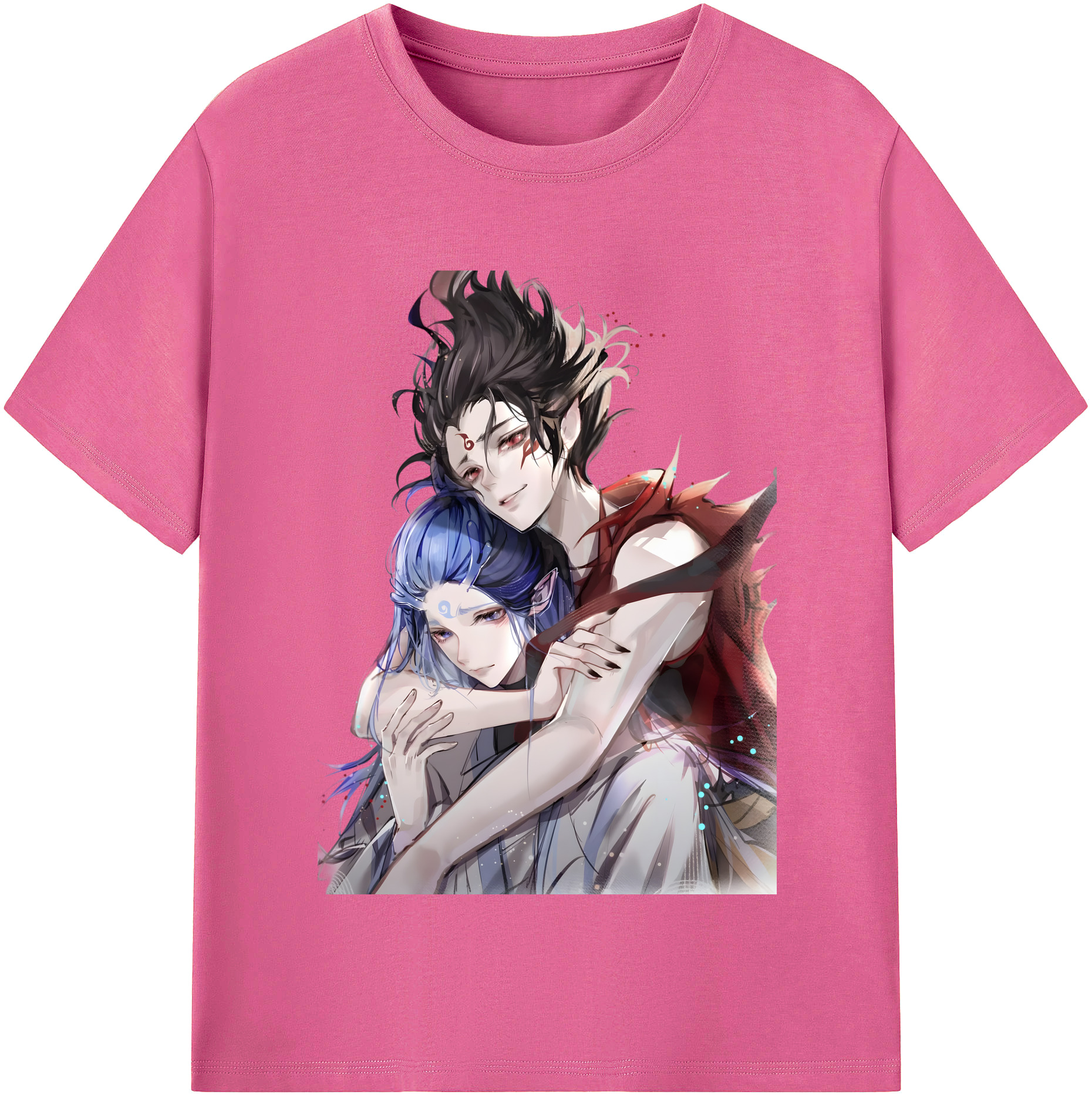（画像用） Ne Zha 2 ナタ 魔童の大暴れ レディースカジュアルプリントTシャツ（綿100％）