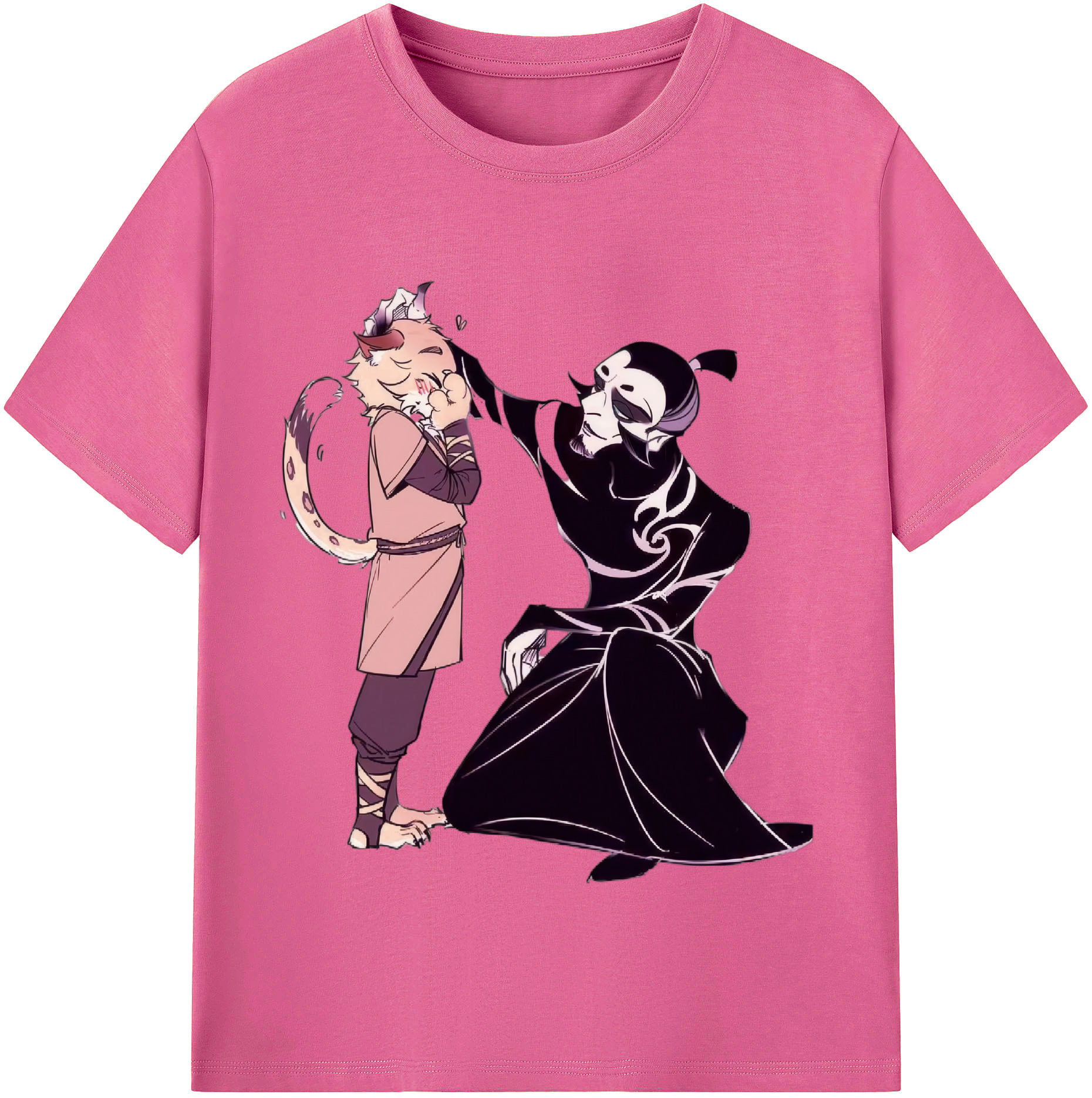 （画像用） Ne Zha 2 ナタ 魔童の大暴れ レディースカジュアルプリントTシャツ（綿100％）