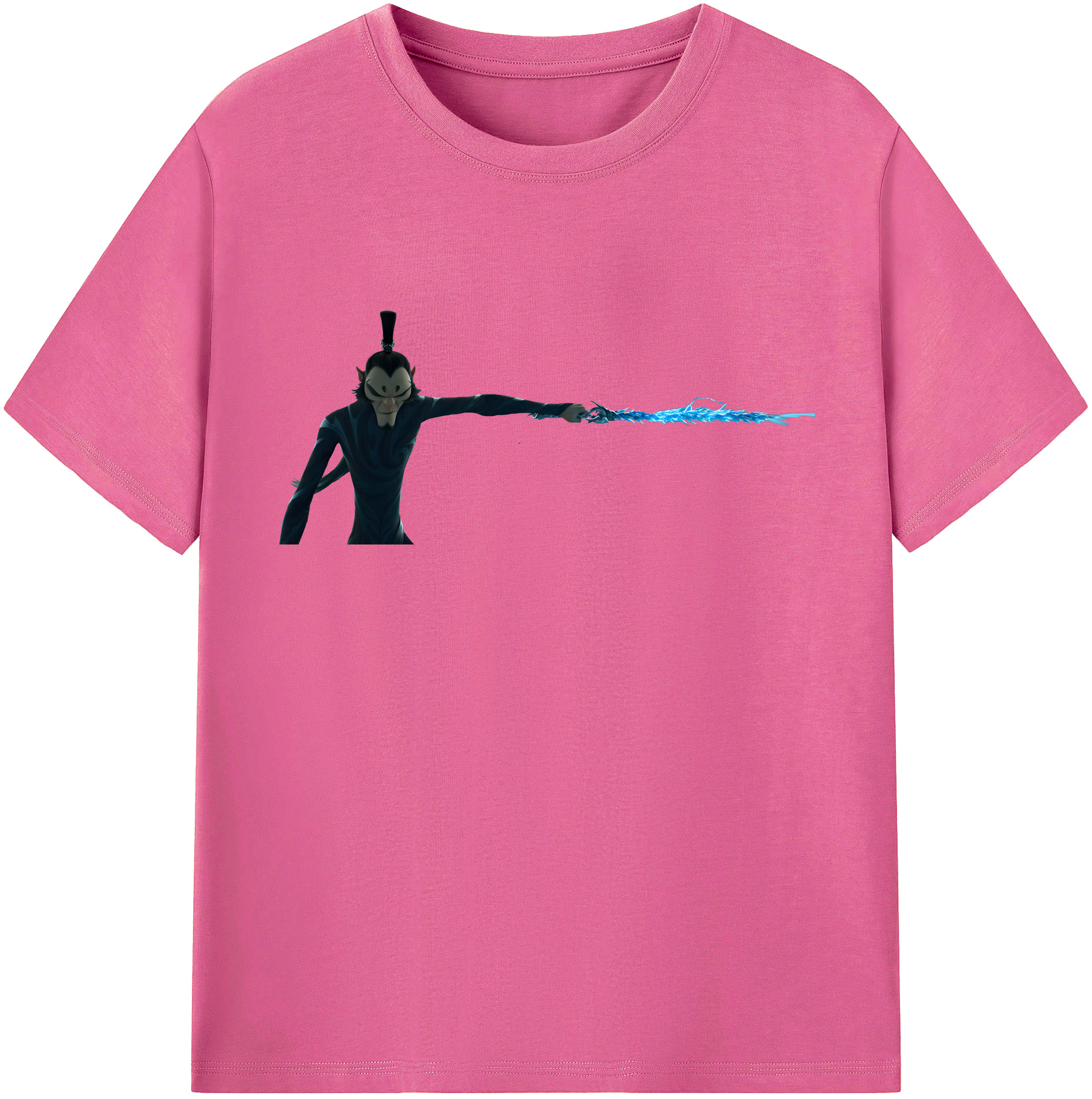 （画像用） Ne Zha 2 ナタ 魔童の大暴れ レディースカジュアルプリントTシャツ（綿100％）