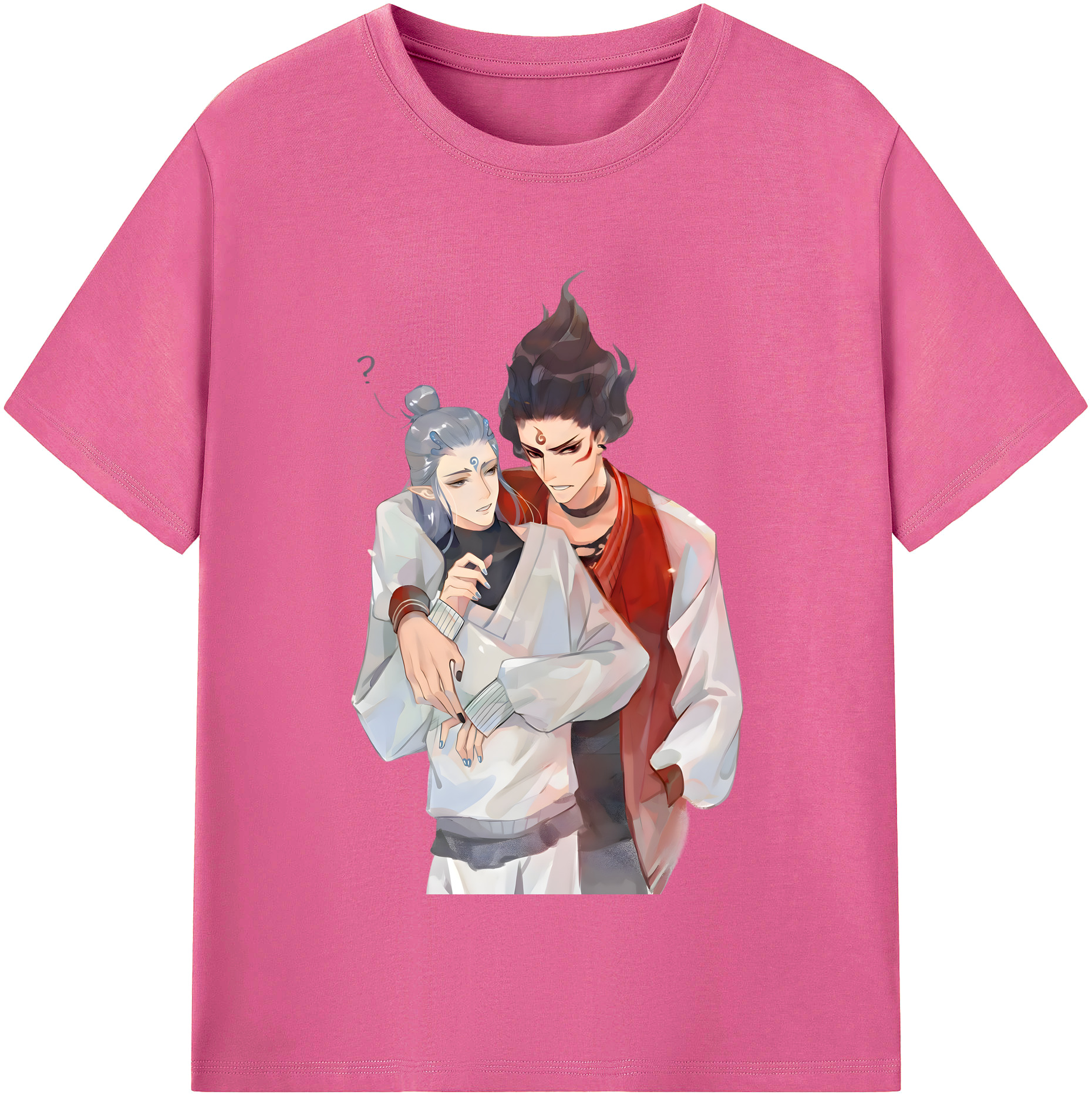 （画像用） Ne Zha 2 ナタ 魔童の大暴れ レディースカジュアルプリントTシャツ（綿100％）