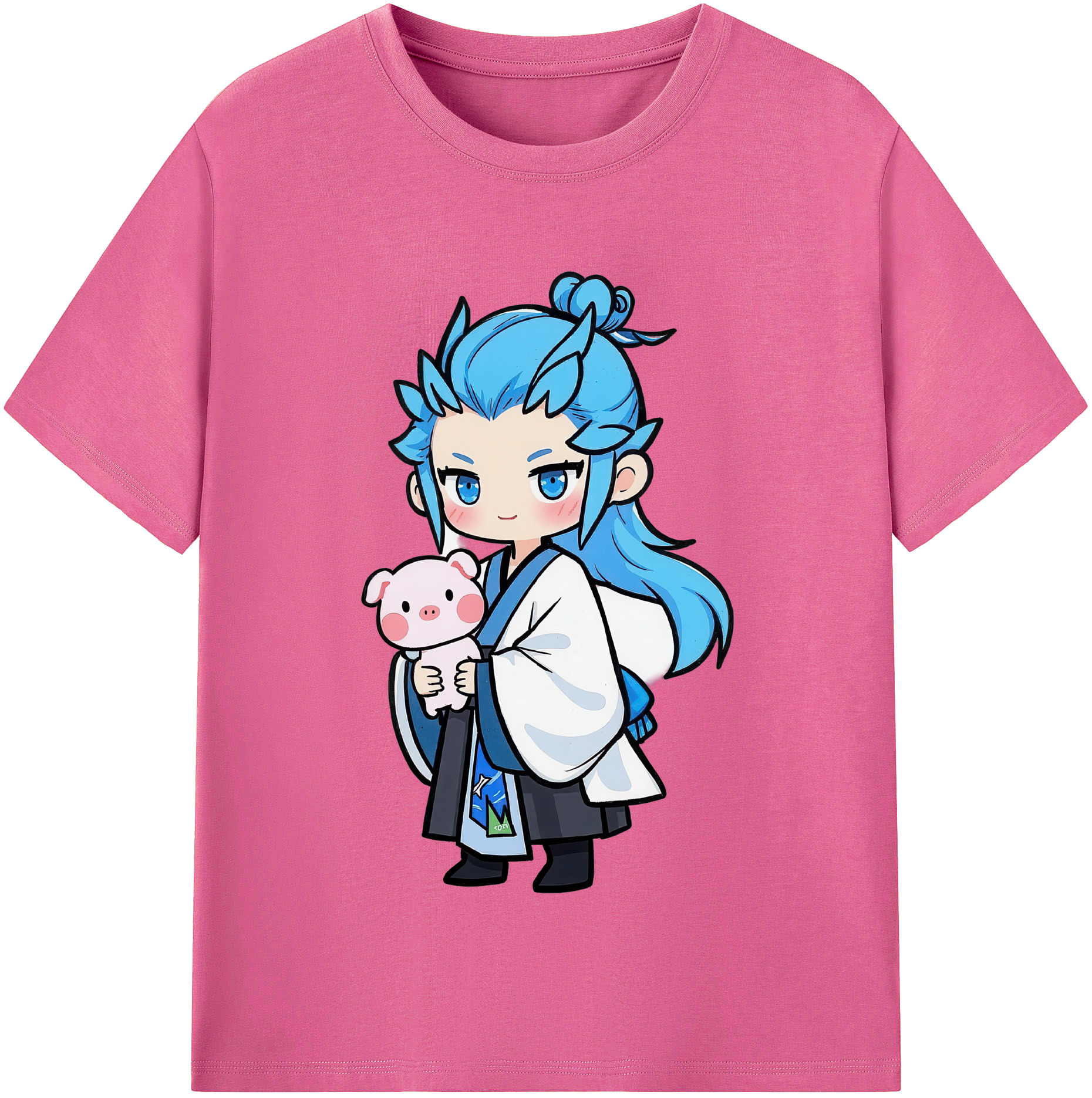 （画像用） Ne Zha 2 ナタ 魔童の大暴れ レディースカジュアルプリントTシャツ（綿100％）